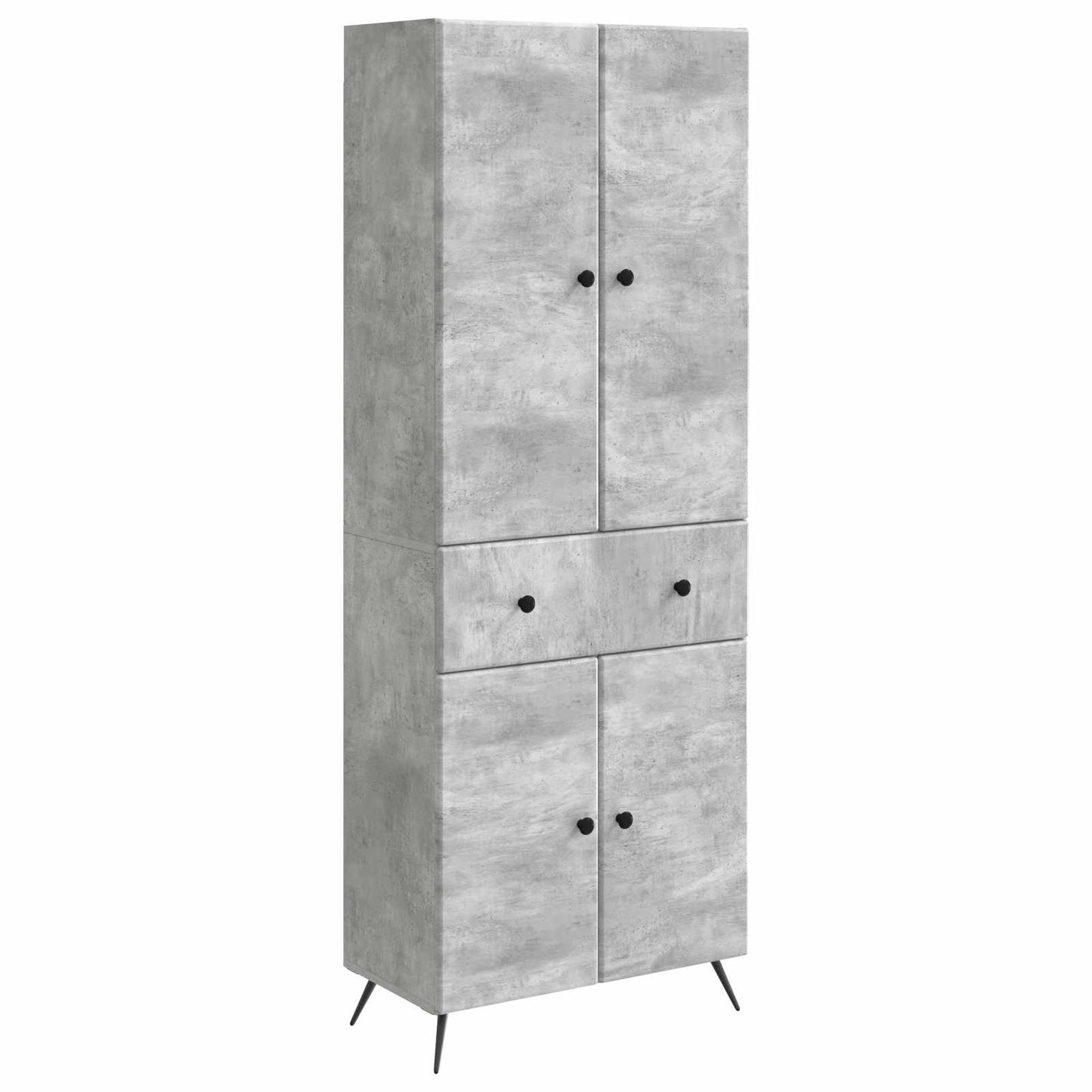 2 pcs Betonggrå