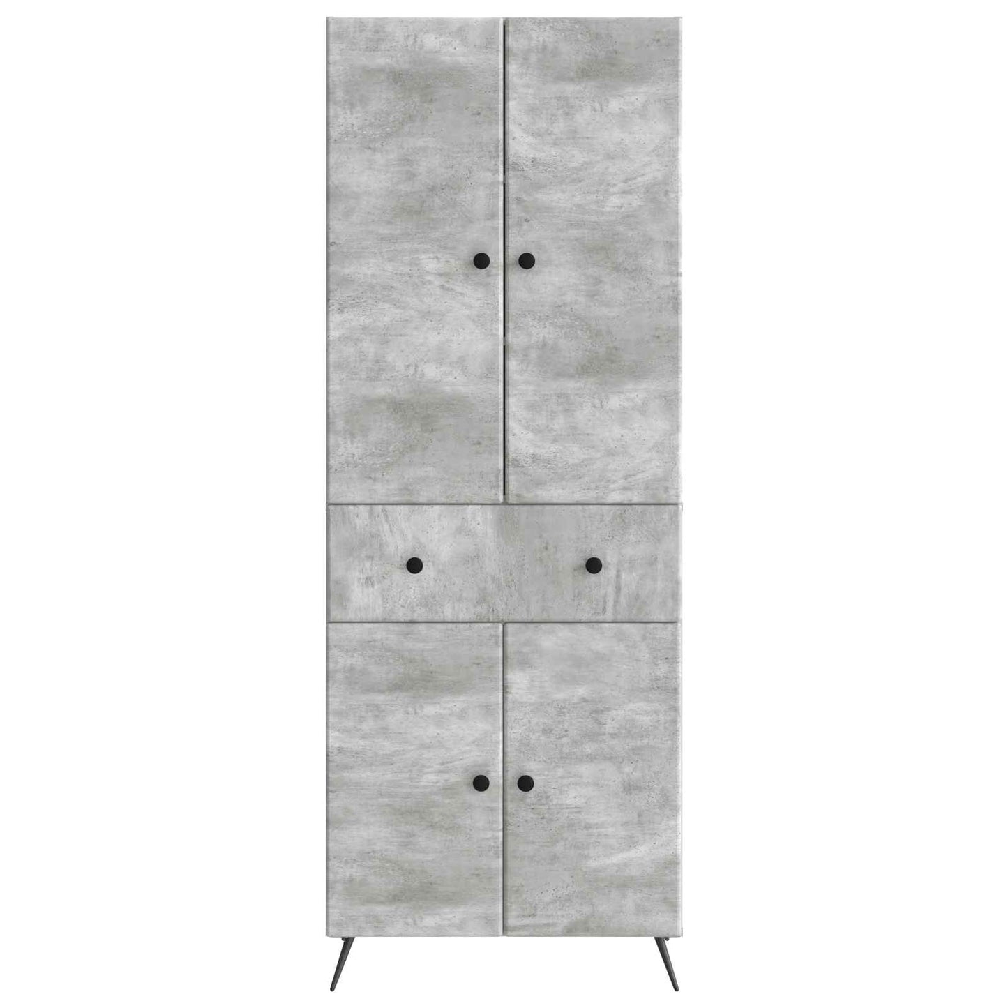 2 pcs Betonggrå