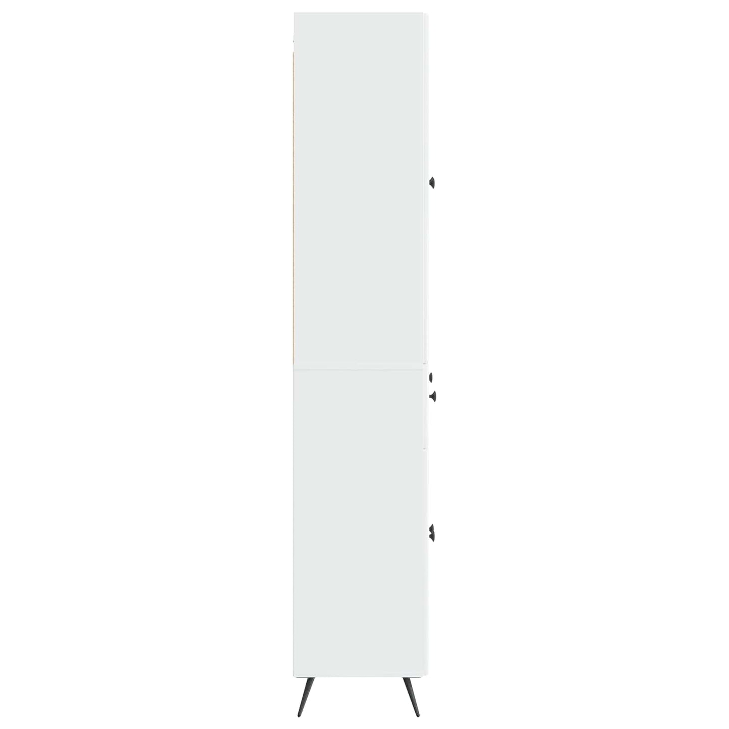 2 pcs Høgglans hvit
