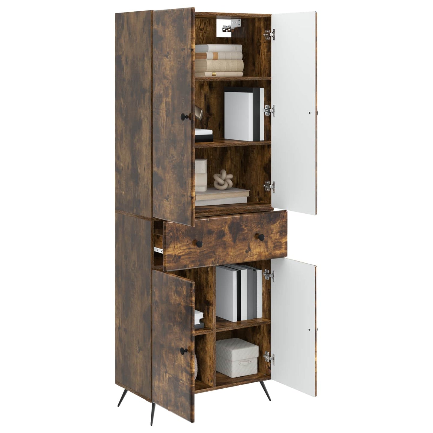 2 pcs Røkt Eik