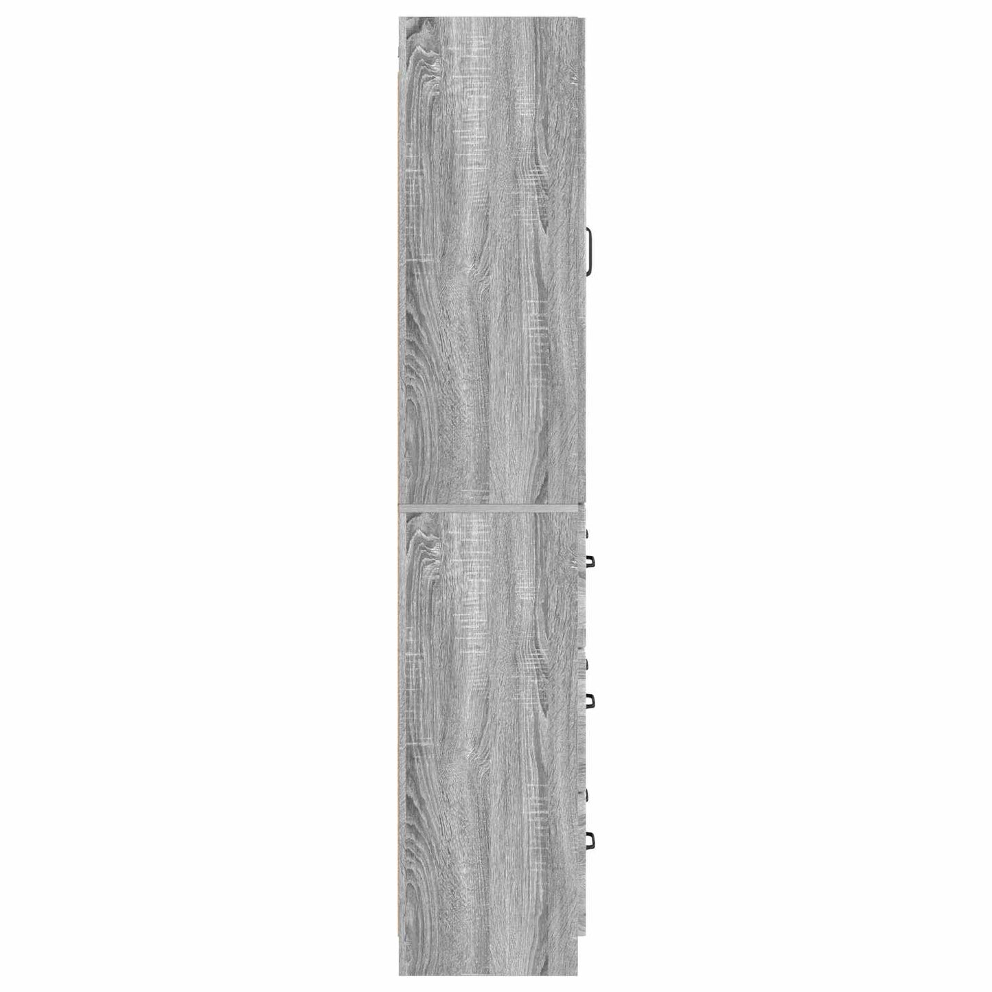 Skapsett 2 pcs Grå Sonoma 66 x 34,5 x 87 cm Konstruert tre