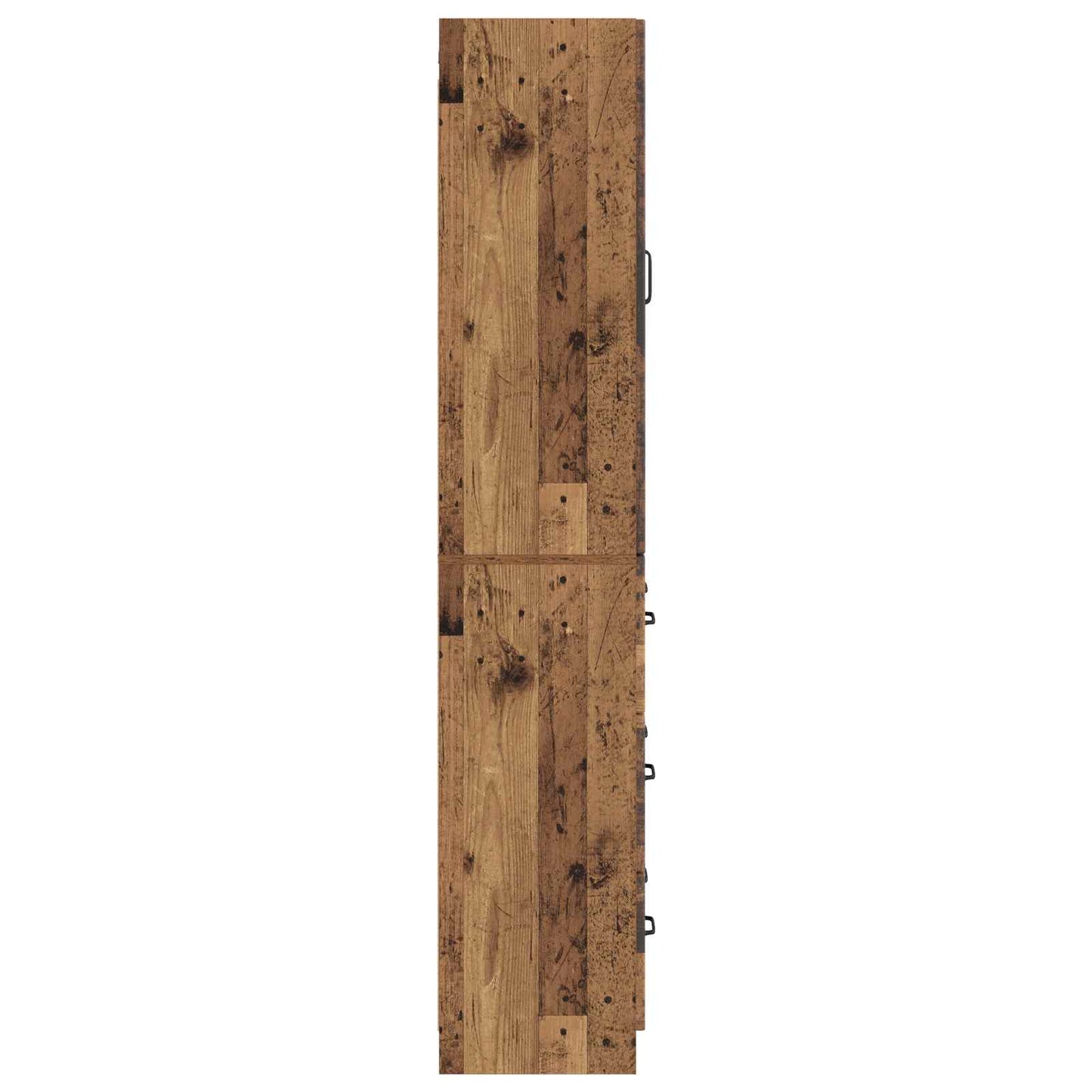 Skapsett 2 pcs Gammelt tre 66 x 34,5 x 87 cm Konstruert tre