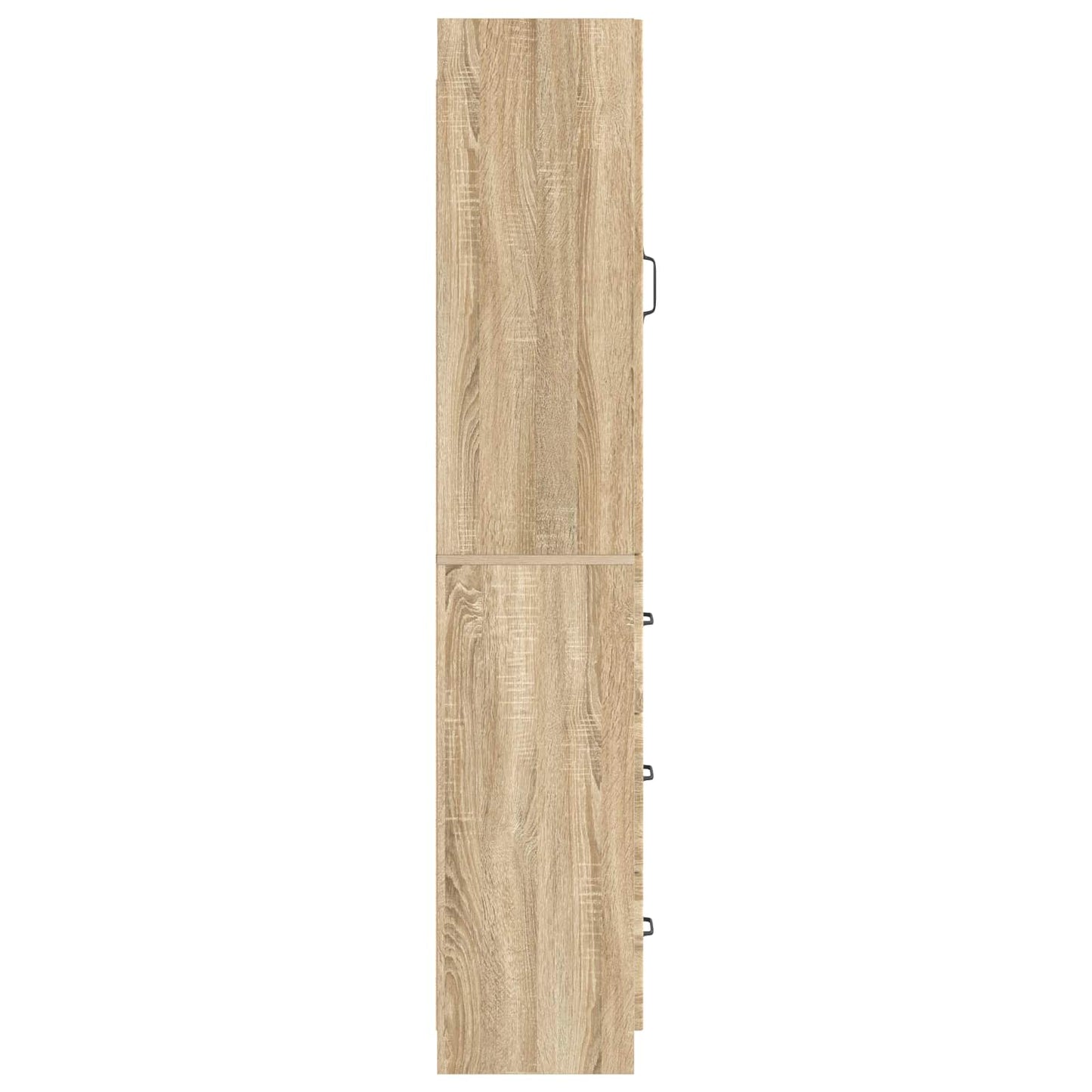 Skapsett 2 pcs Sonoma eik 33 x 34,5 x 87 cm Konstruert tre