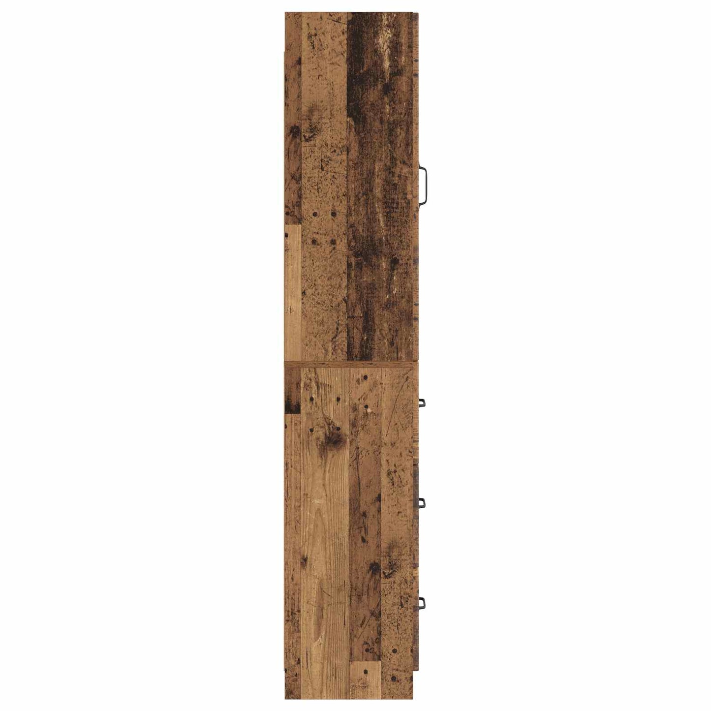 Skapsett 2 pcs Gammelt tre 33 x 34,5 x 87 cm Konstruert tre