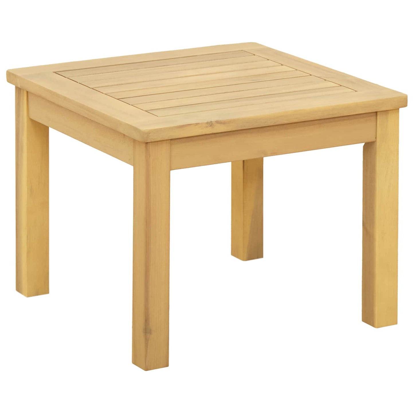 Kaffebord Lett akasie 45 x 45 x 36 cm Solid akasietre vidaXL