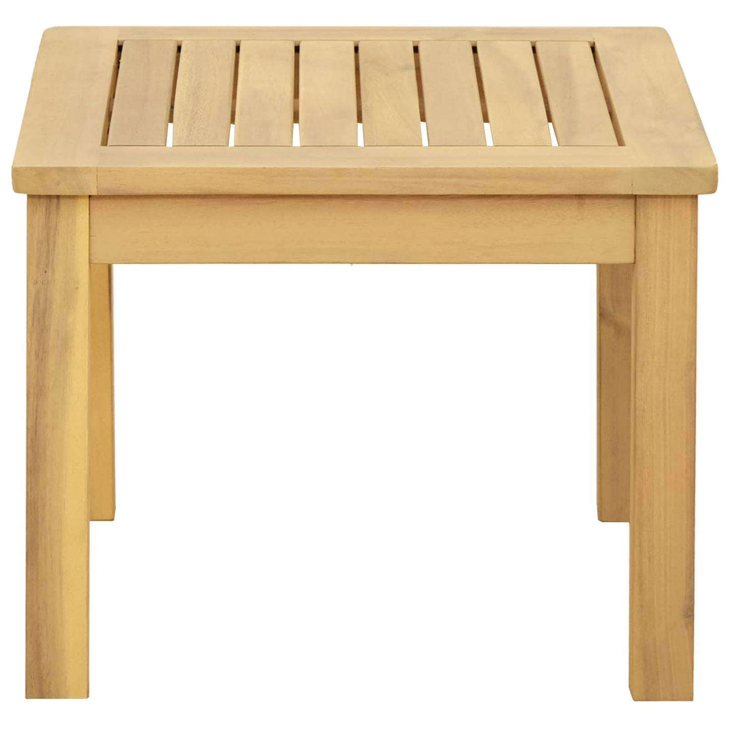 Kaffebord Lett akasie 45 x 45 x 36 cm Solid akasietre vidaXL