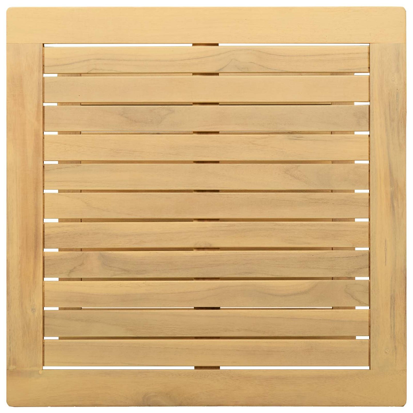 Sidetabell Olje naturlig 45 x 45 x 45 cm Solid akasietre vidaXL