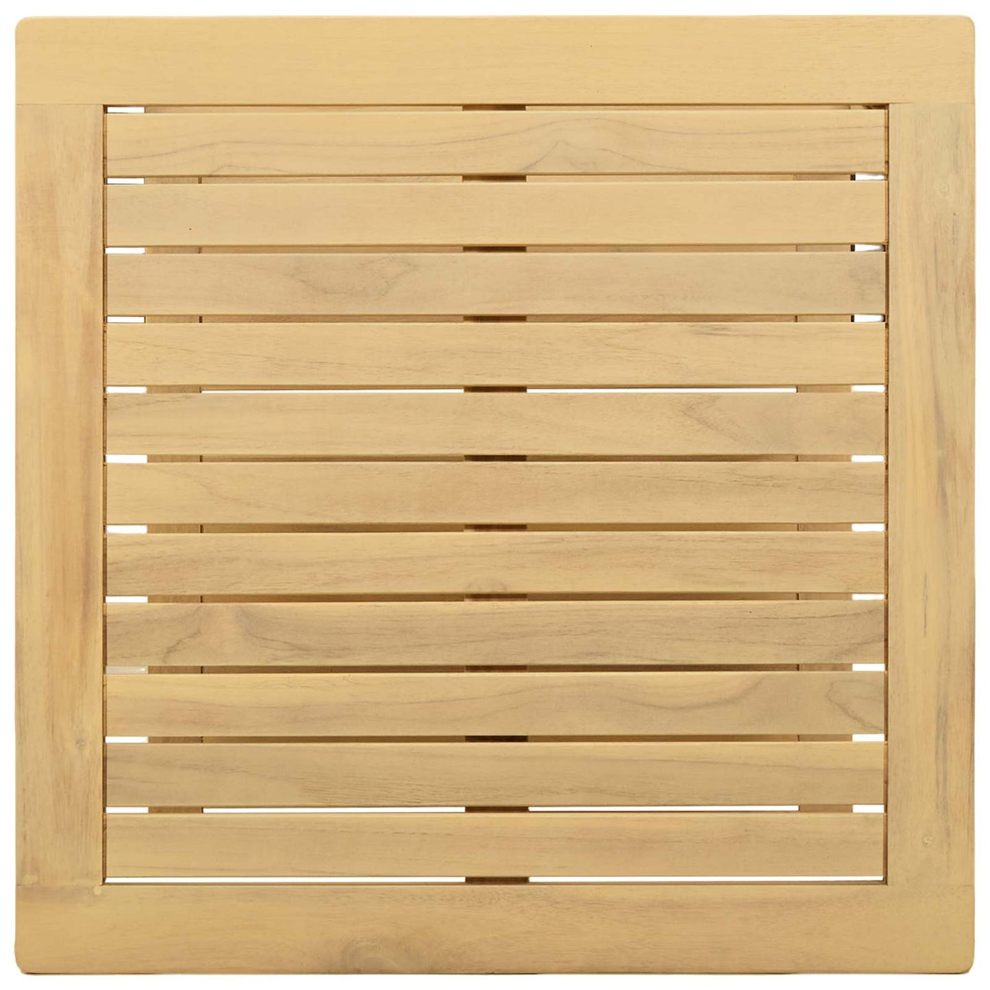 Sidetabell Olje naturlig 60 x 60 x 45 cm Solid akasietre vidaXL