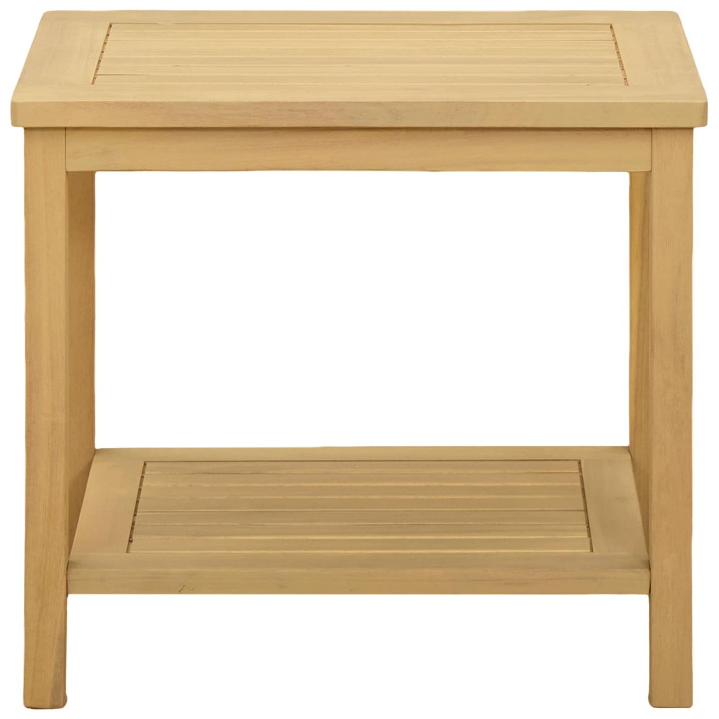 Sidetabell Olje naturlig 50 x 35 x 45 cm Solid akasietre vidaXL