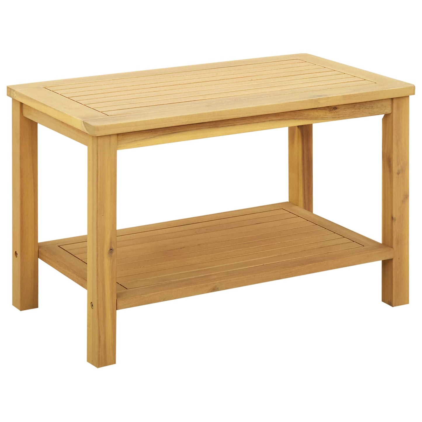 Sidetabell Olje naturlig 70 x 40 x 45 cm Solid akasietre