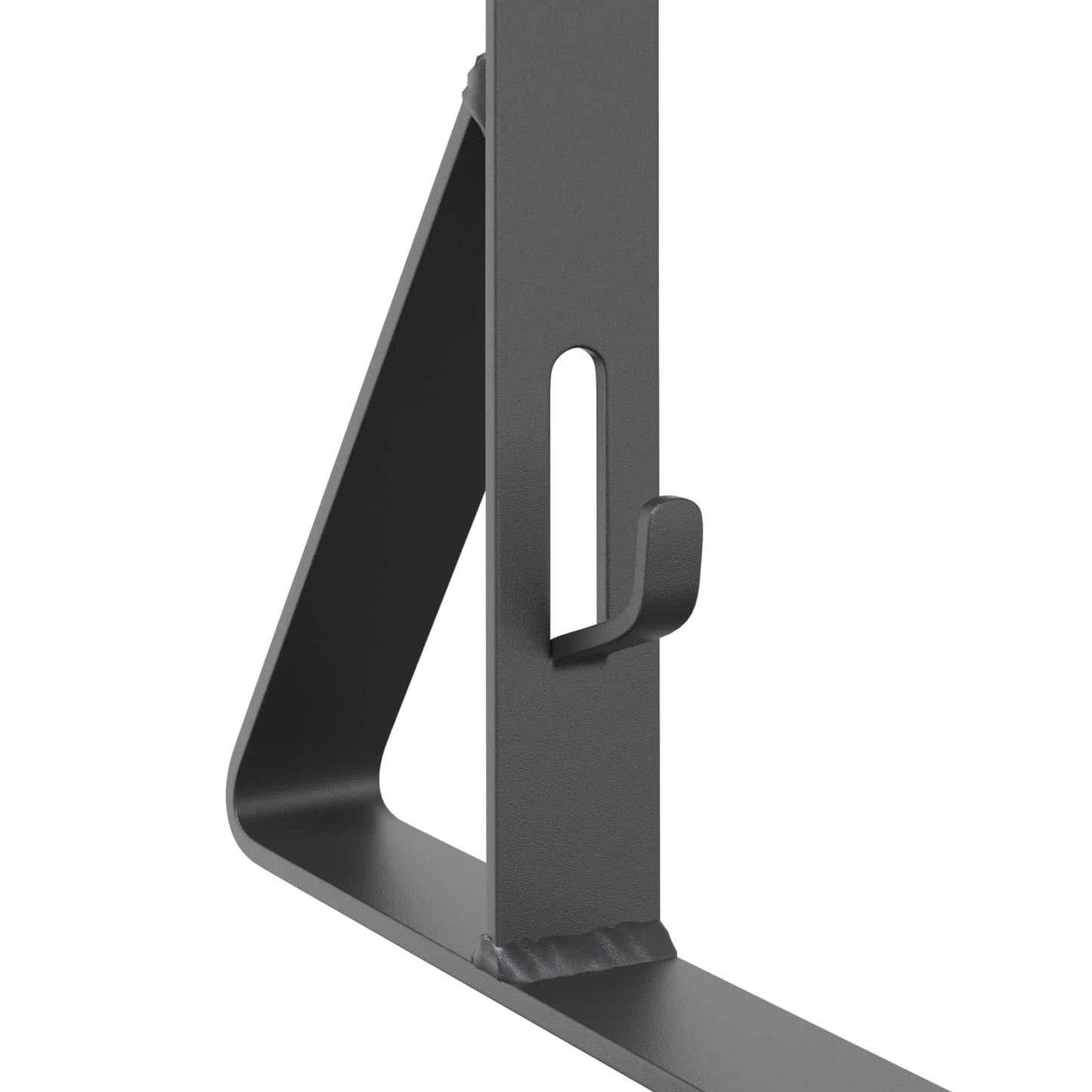 Snøbeskyttelsesstøtte 12 pcs Antrasitt 29,5 x 3 x 34,5 cm Stål vidaXL