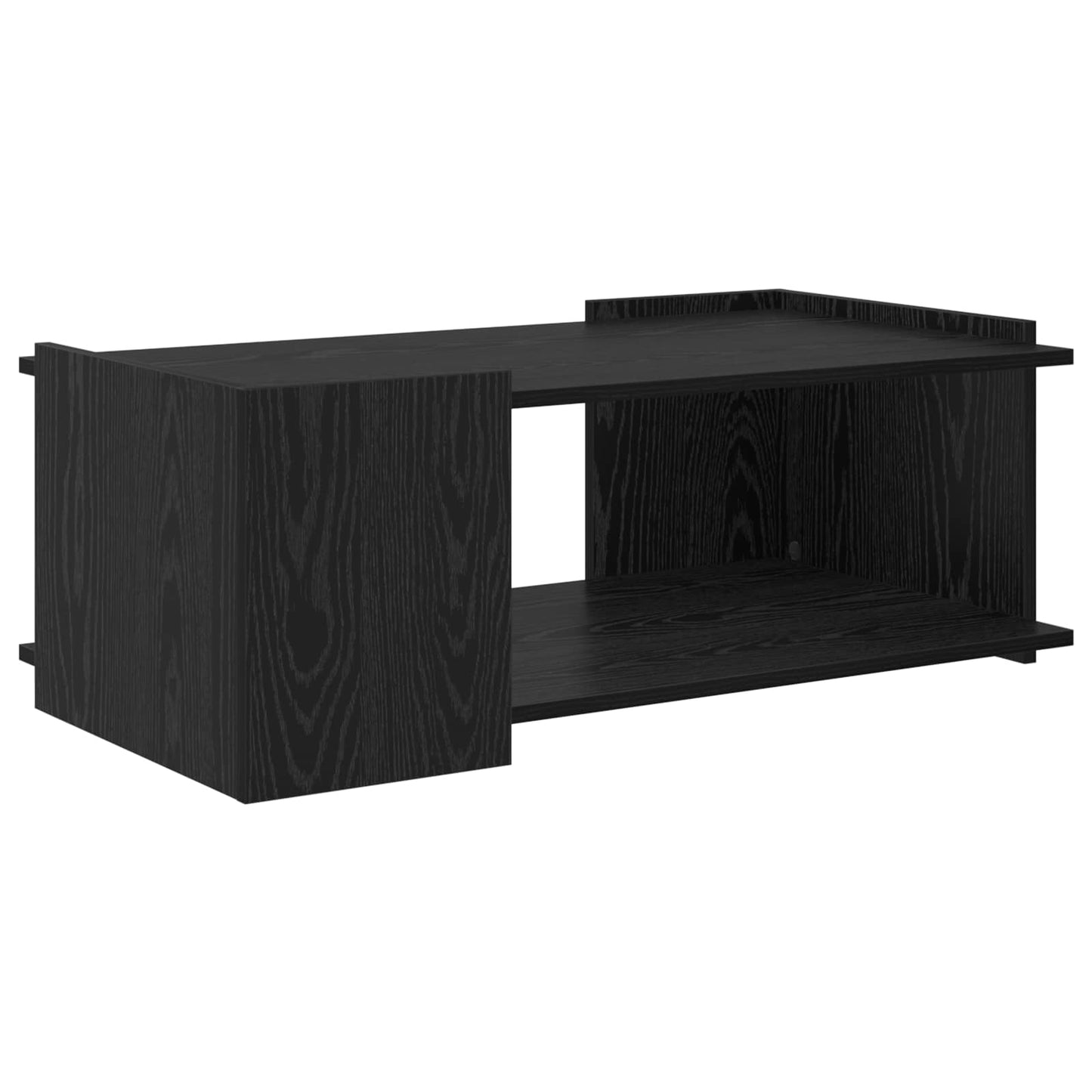 Kaffebord Svart eik 90 x 50 x 33 cm Konstruert tre