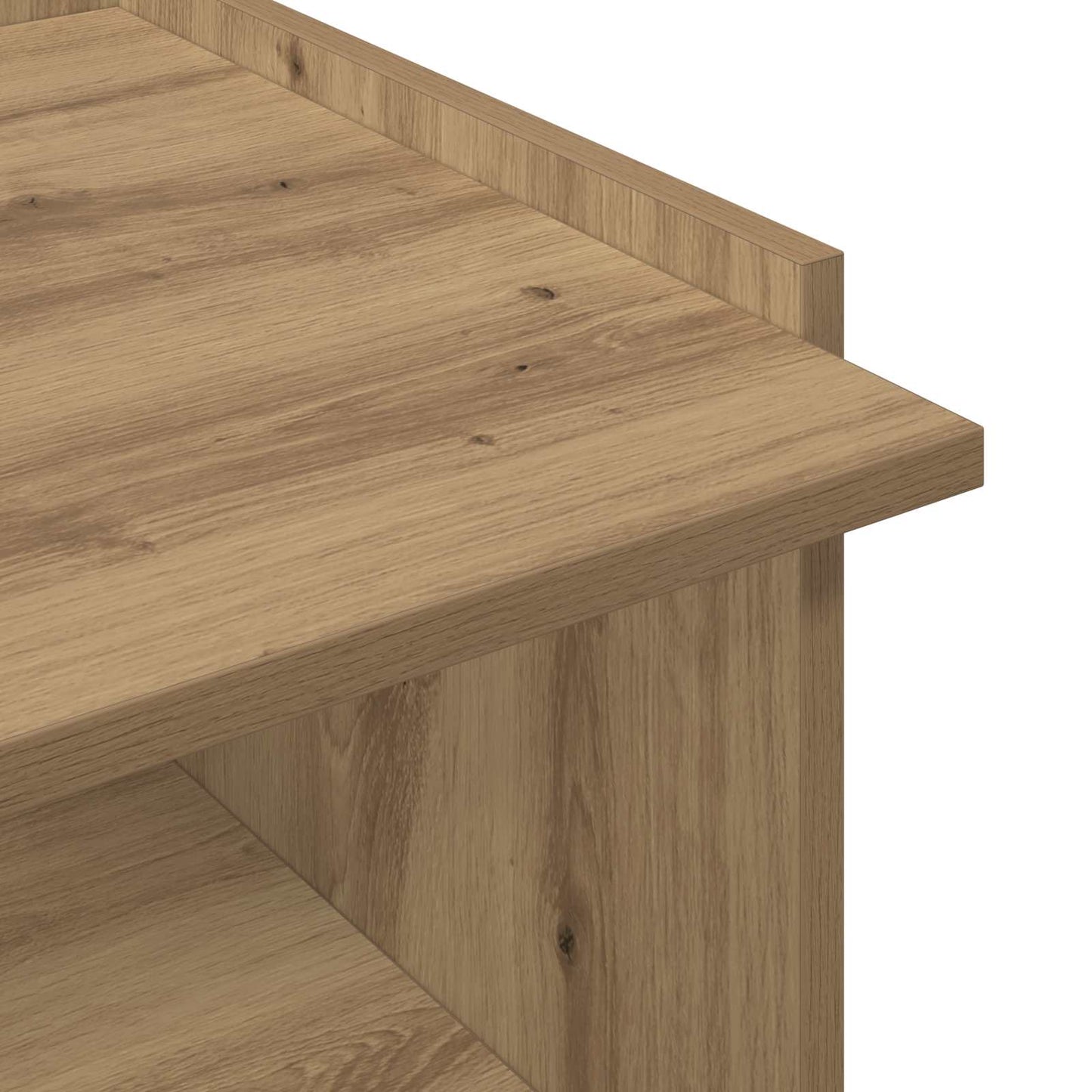 Kaffebord Artisan eik 90 x 50 x 33 cm Konstruert tre