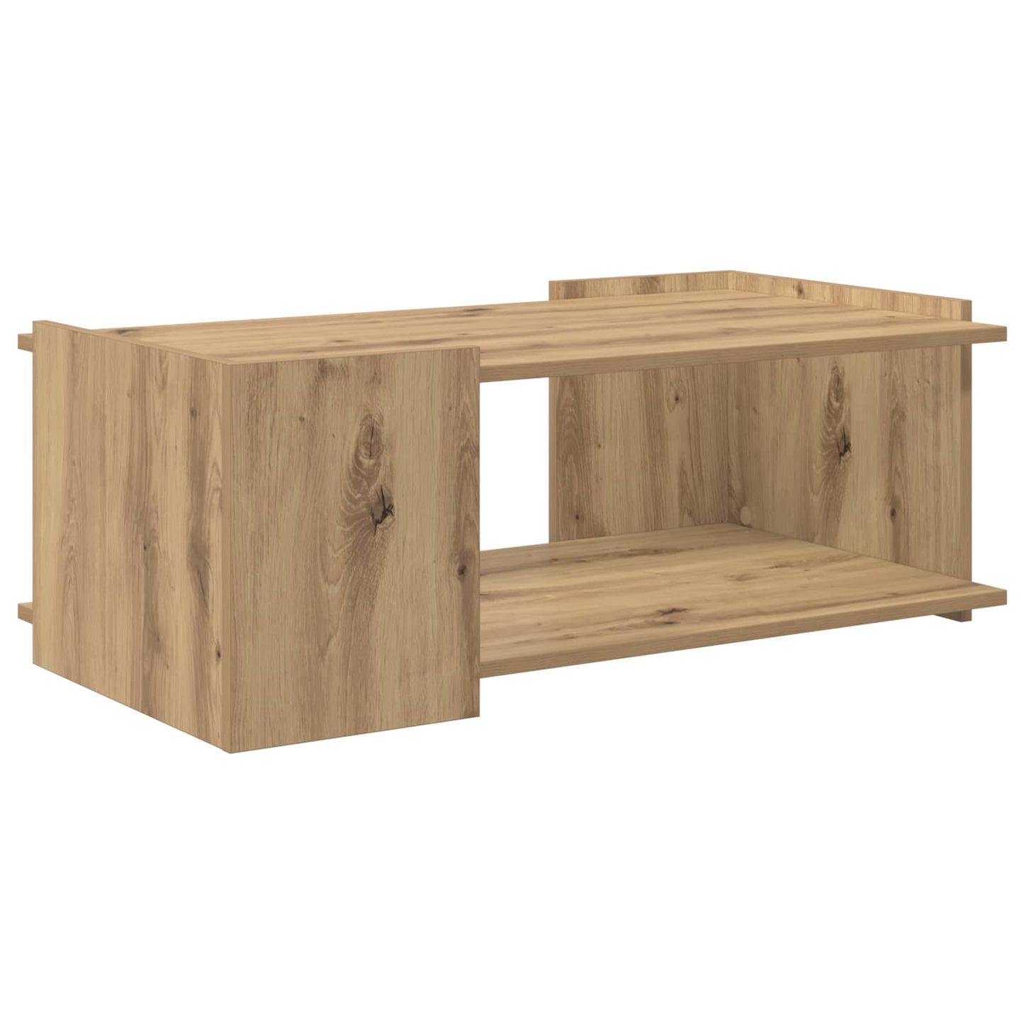 Kaffebord Artisan eik 90 x 50 x 33 cm Konstruert tre