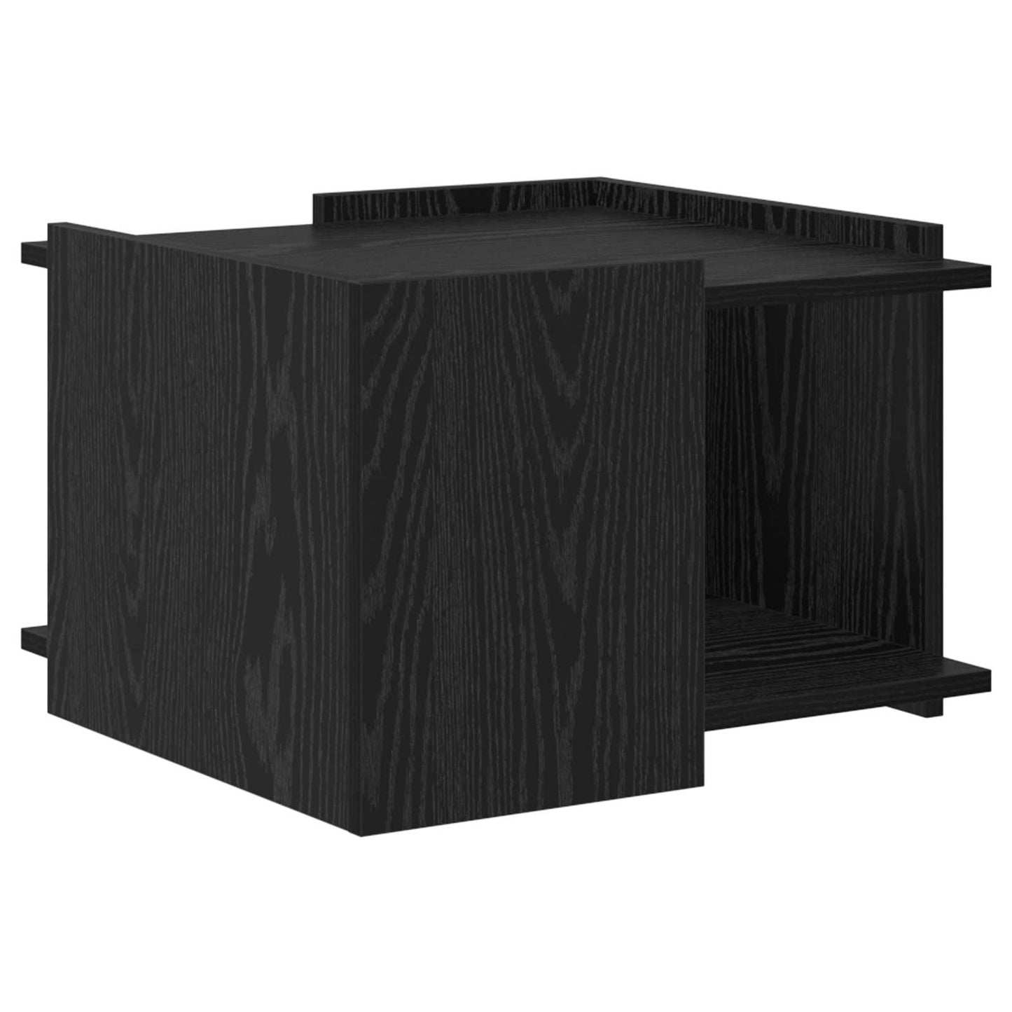 Kaffebord Svart eik 50,5 x 50 x 33 cm Konstruert tre