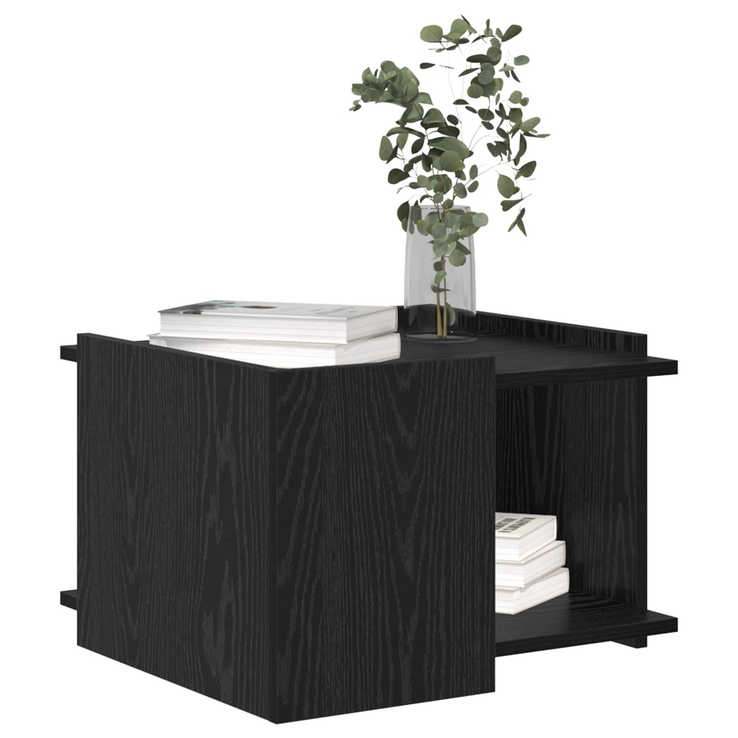 Kaffebord Svart eik 50,5 x 50 x 33 cm Konstruert tre