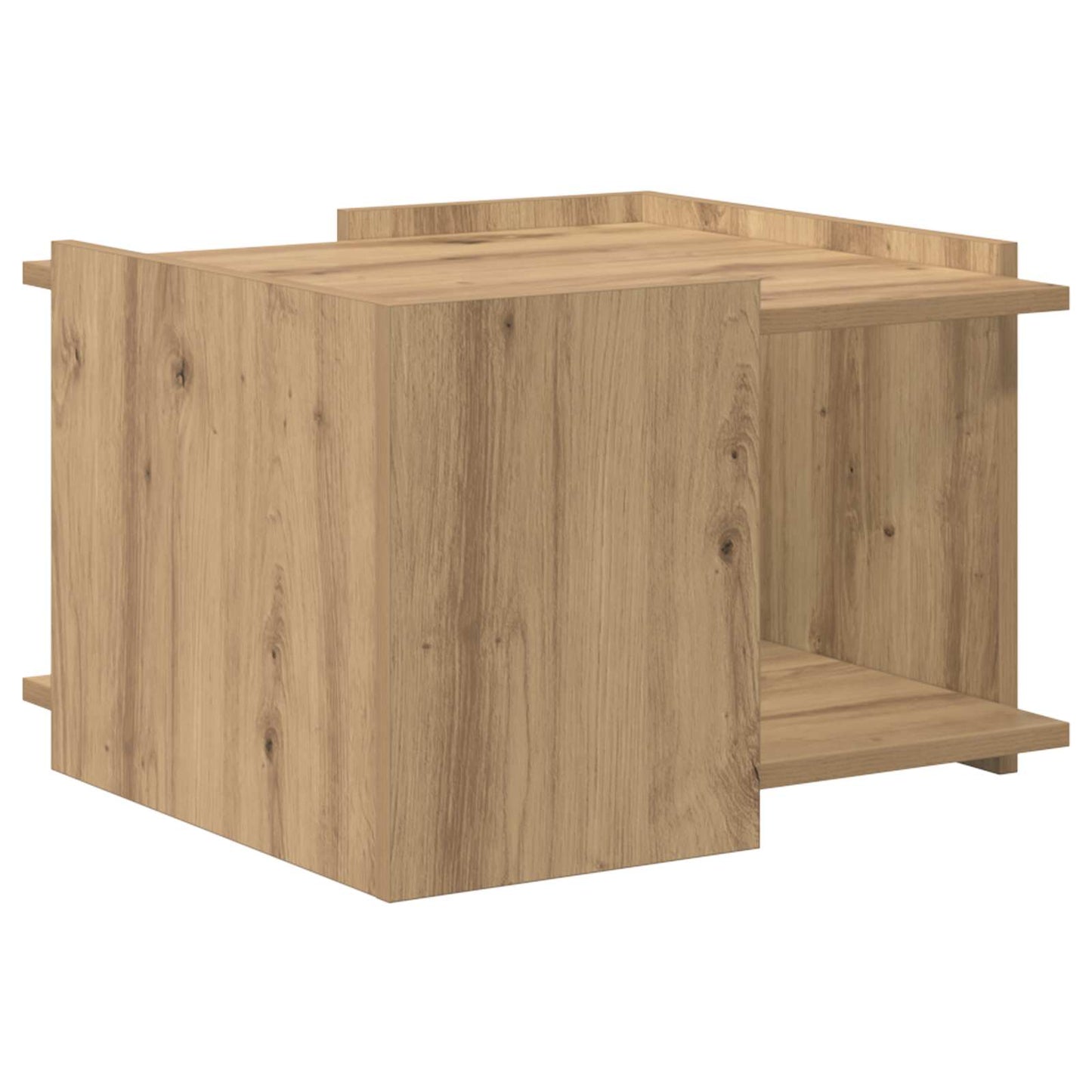 Kaffebord Artisan eik 50,5 x 50 x 33 cm Konstruert tre