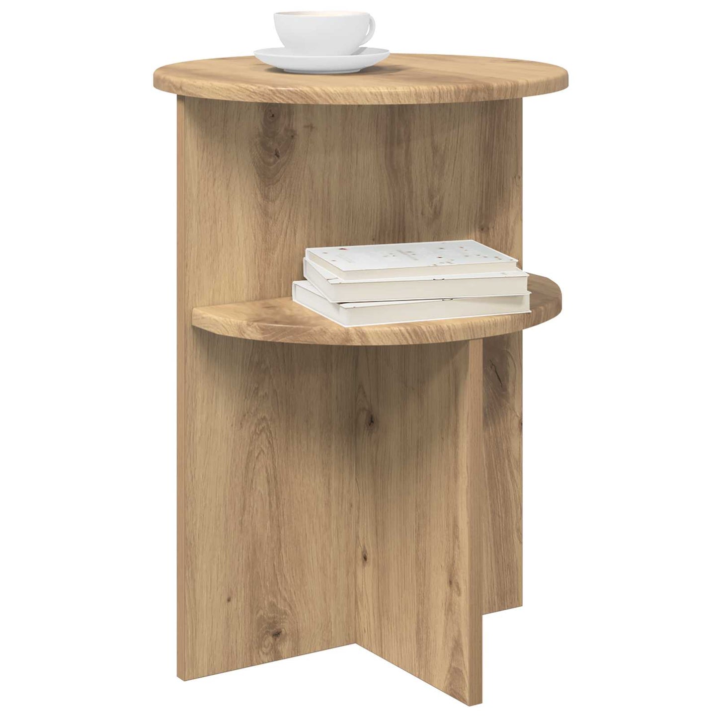 Sidetabell Artisan eik Ø 39,5 x 55 cm Konstruert tre