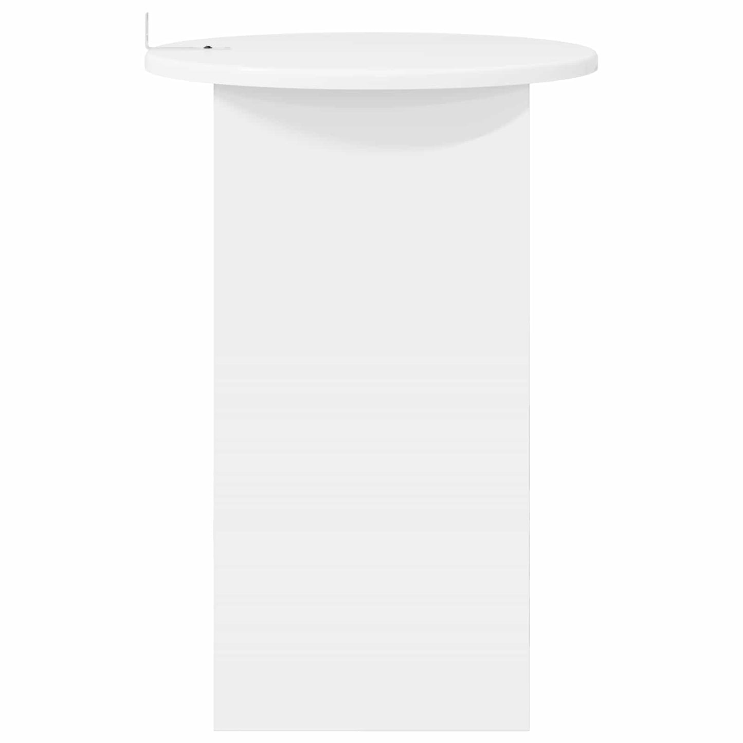 Sidetabell Hvit Ø 39,5 x 55 cm Konstruert tre