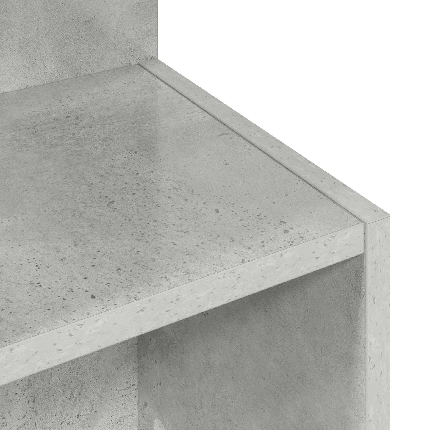 Sidetabell Betonggrå Ø 39,5 x 55 cm Konstruert tre