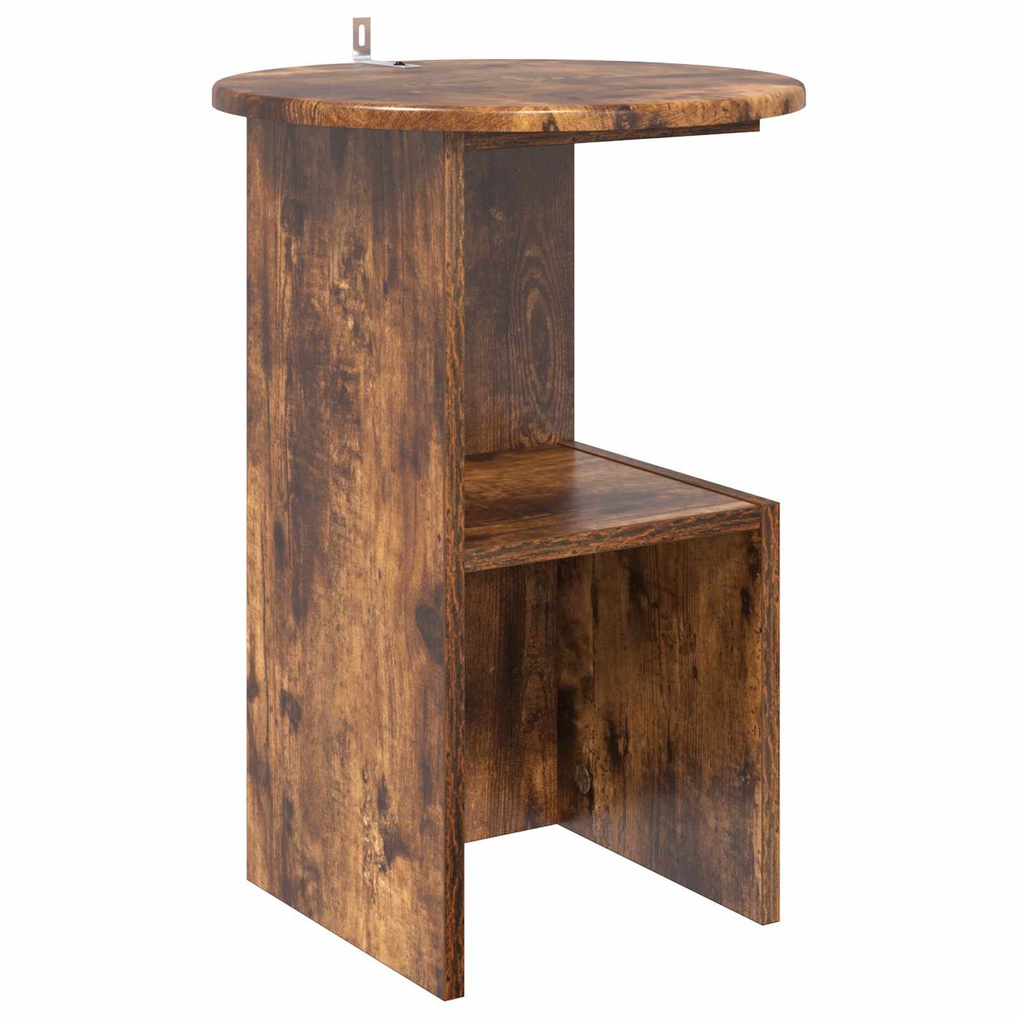 Sidetabell Røkt Eik Ø 39,5 x 55 cm Konstruert tre