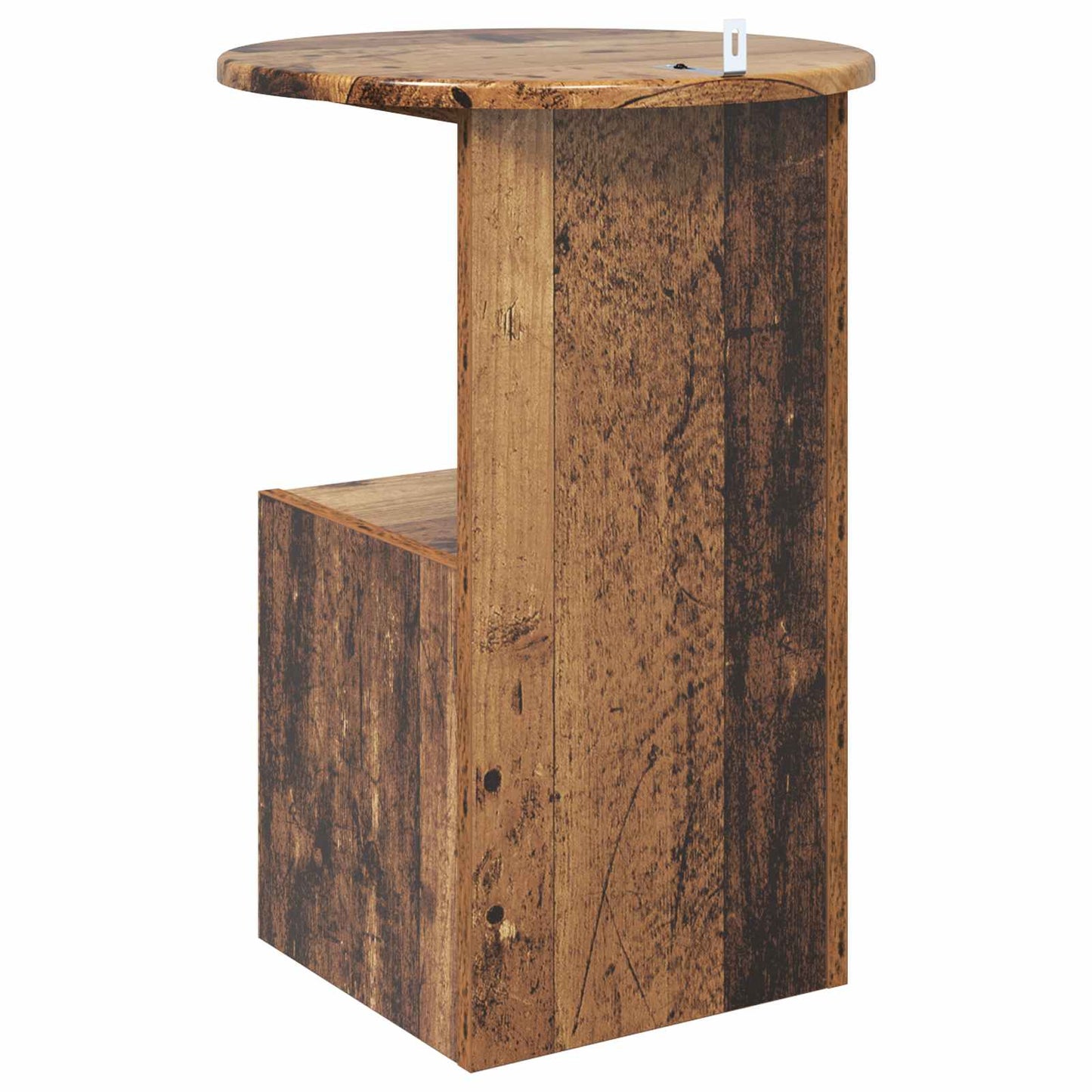 Sidetabell Gammelt tre Ø 39,5 x 55 cm Konstruert tre