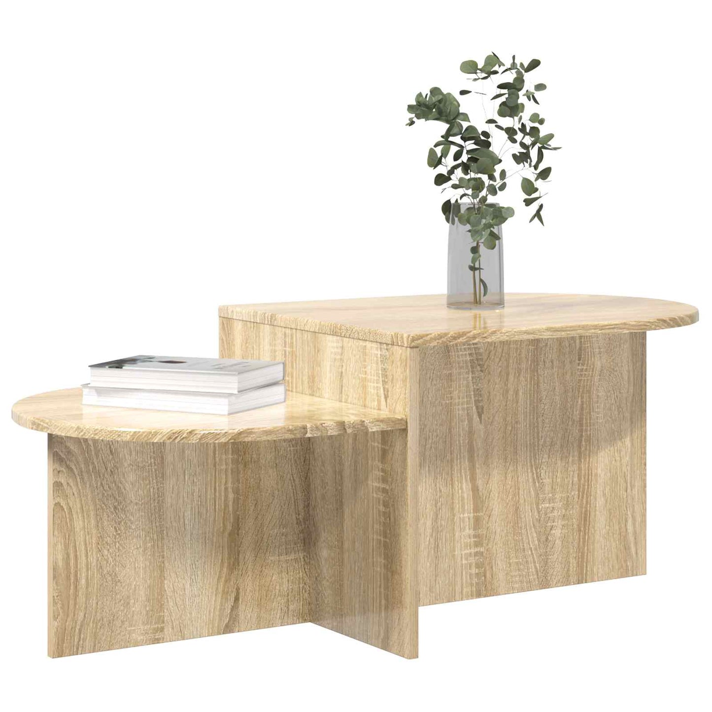 Kaffebord Sonoma eik 100 x 50 x 40 cm Konstruert tre