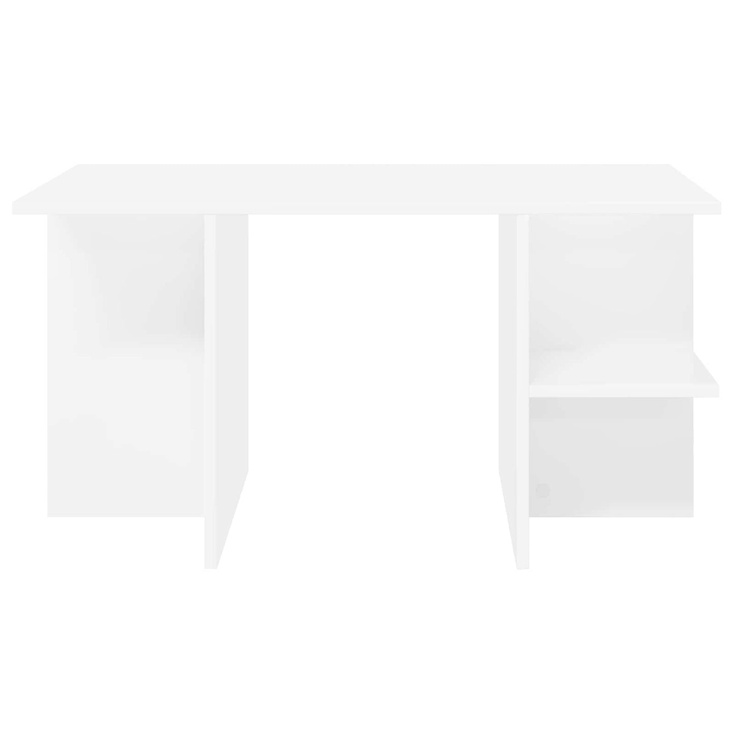 Kaffebord Hvit 87 x 50 x 45 cm Konstruert tre