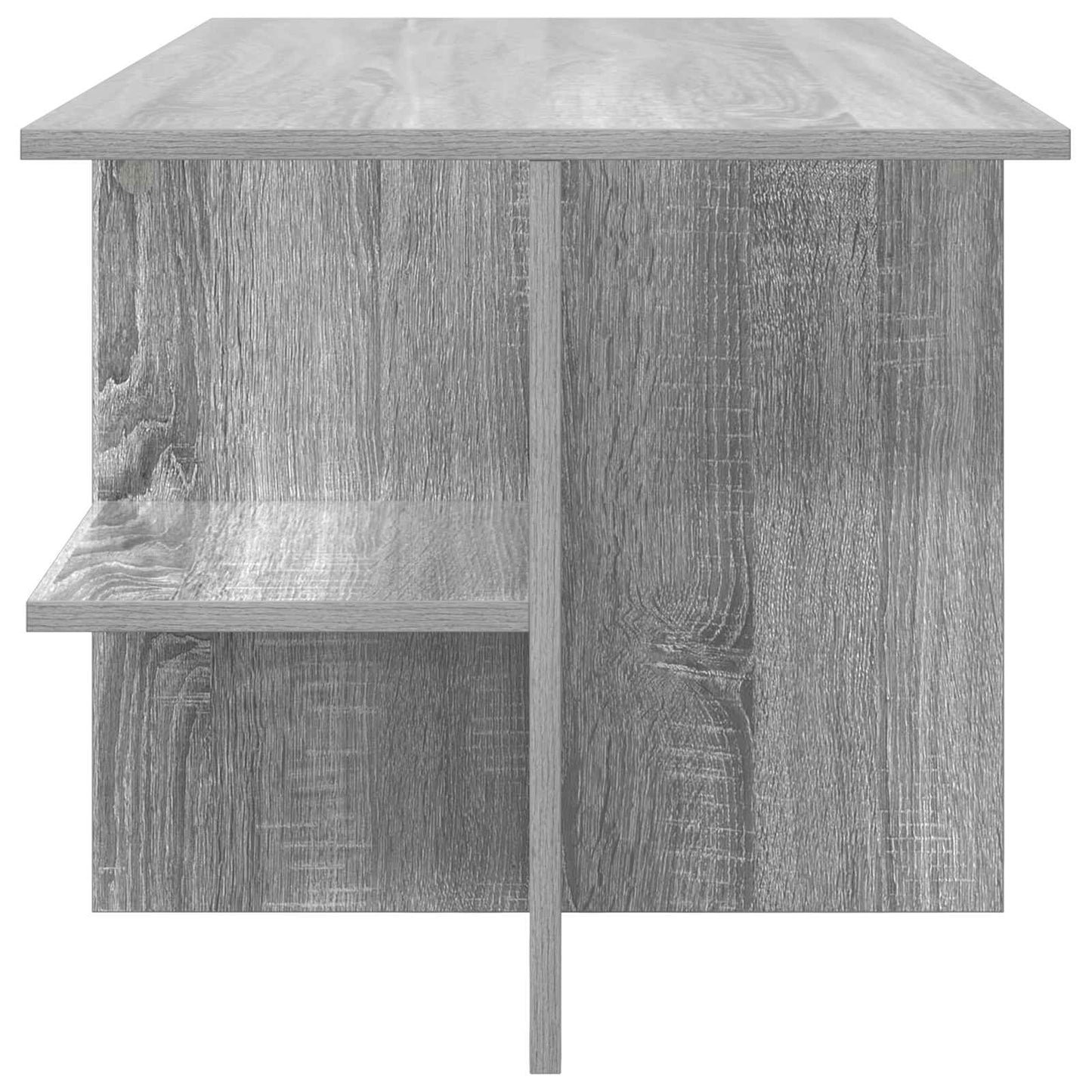 Kaffebord Grå sonoma 87 x 50 x 45 cm Konstruert tre