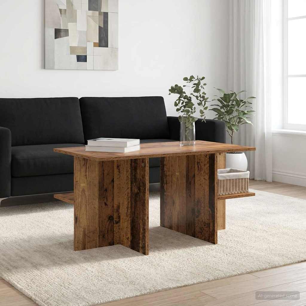 Kaffebord Gammelt tre 87 x 50 x 45 cm Konstruert tre