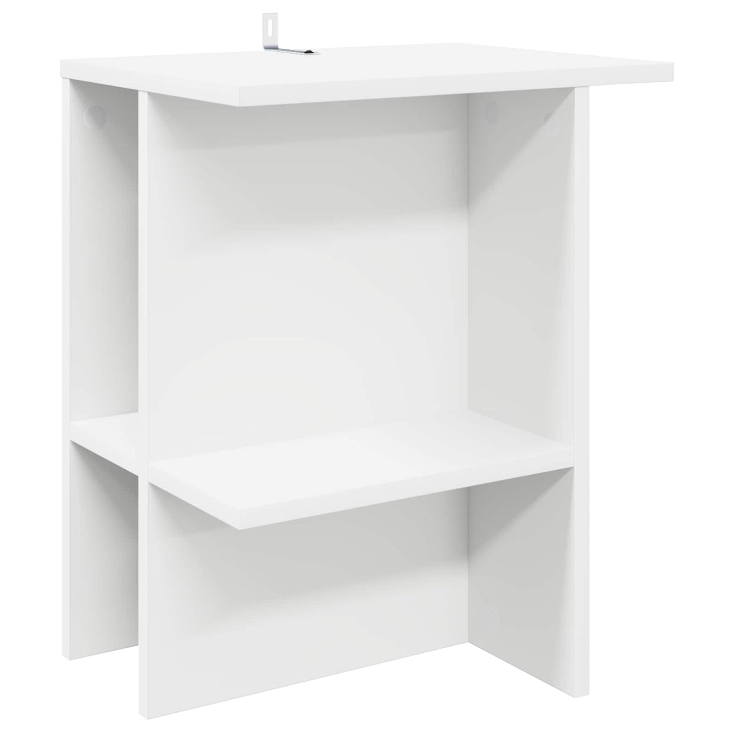 Kaffebord 2 pcs Hvit 40 x 30 x 49 cm Konstruert tre