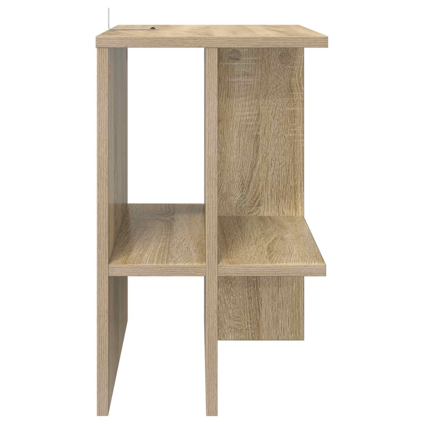 Kaffebord 2 pcs Sonoma eik 40 x 30 x 49 cm Konstruert tre
