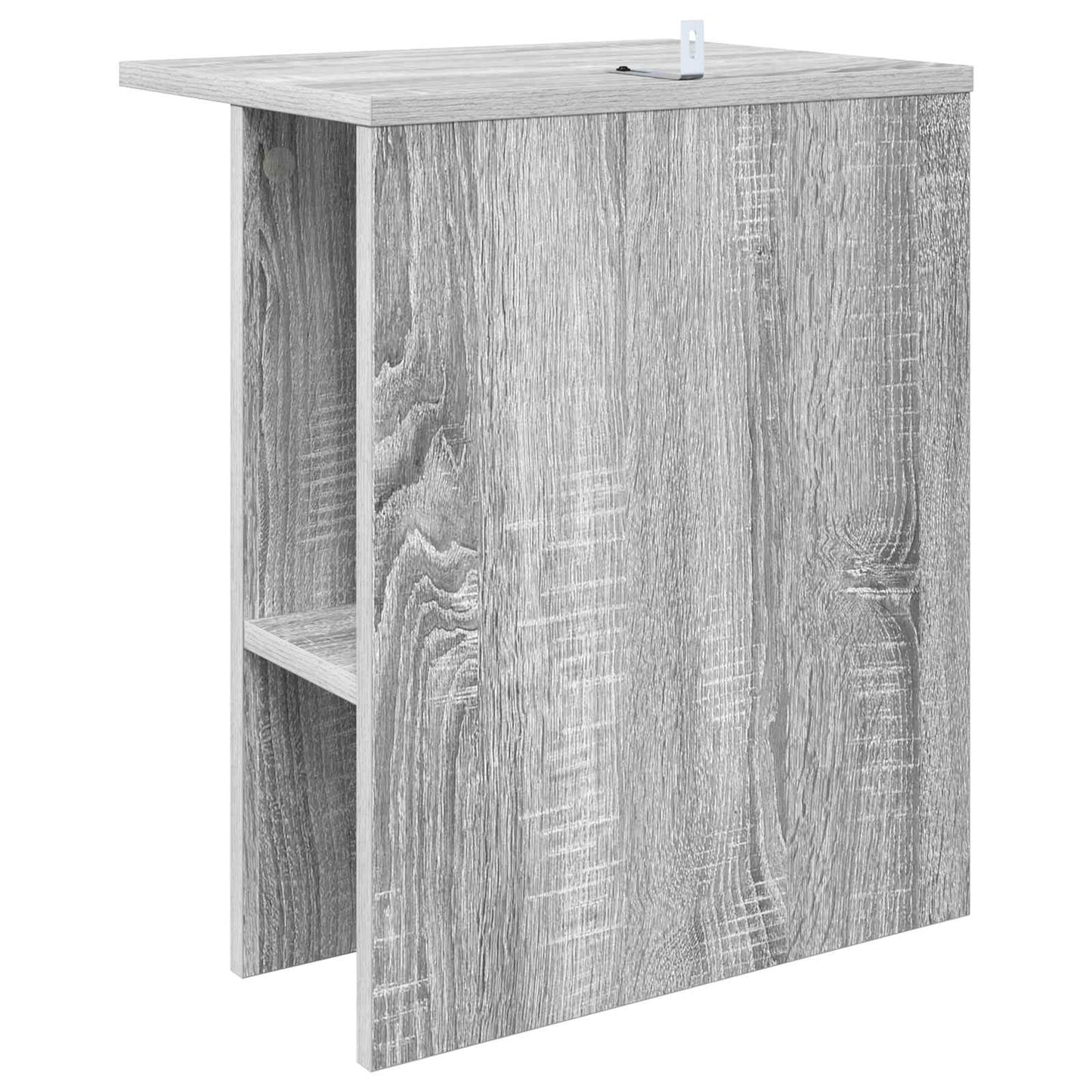 Kaffebord 2 pcs Grå sonoma 40 x 30 x 49 cm Konstruert tre