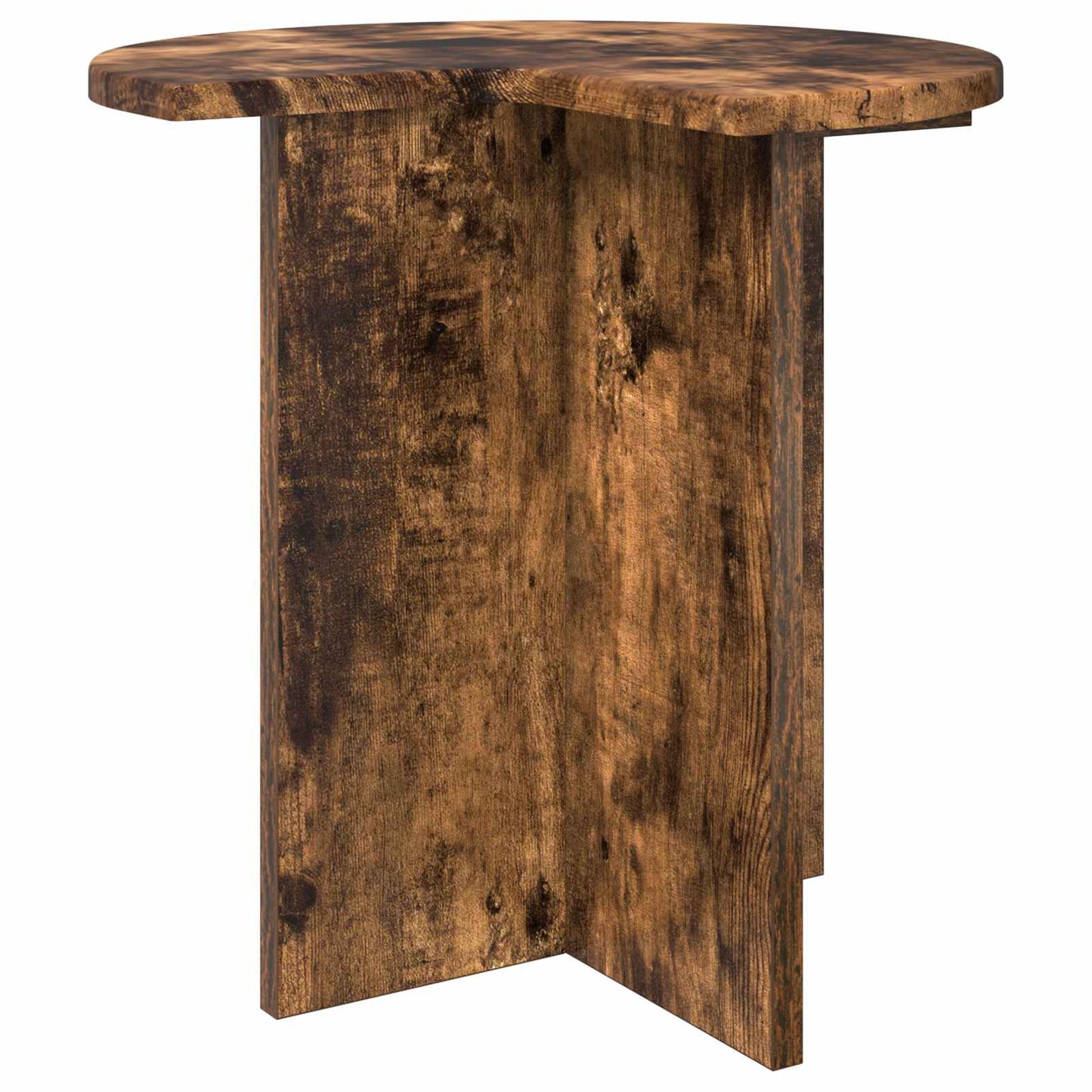 Sidetabell med lagring Røkt Eik Ø 39 x 38 cm Konstruert tre