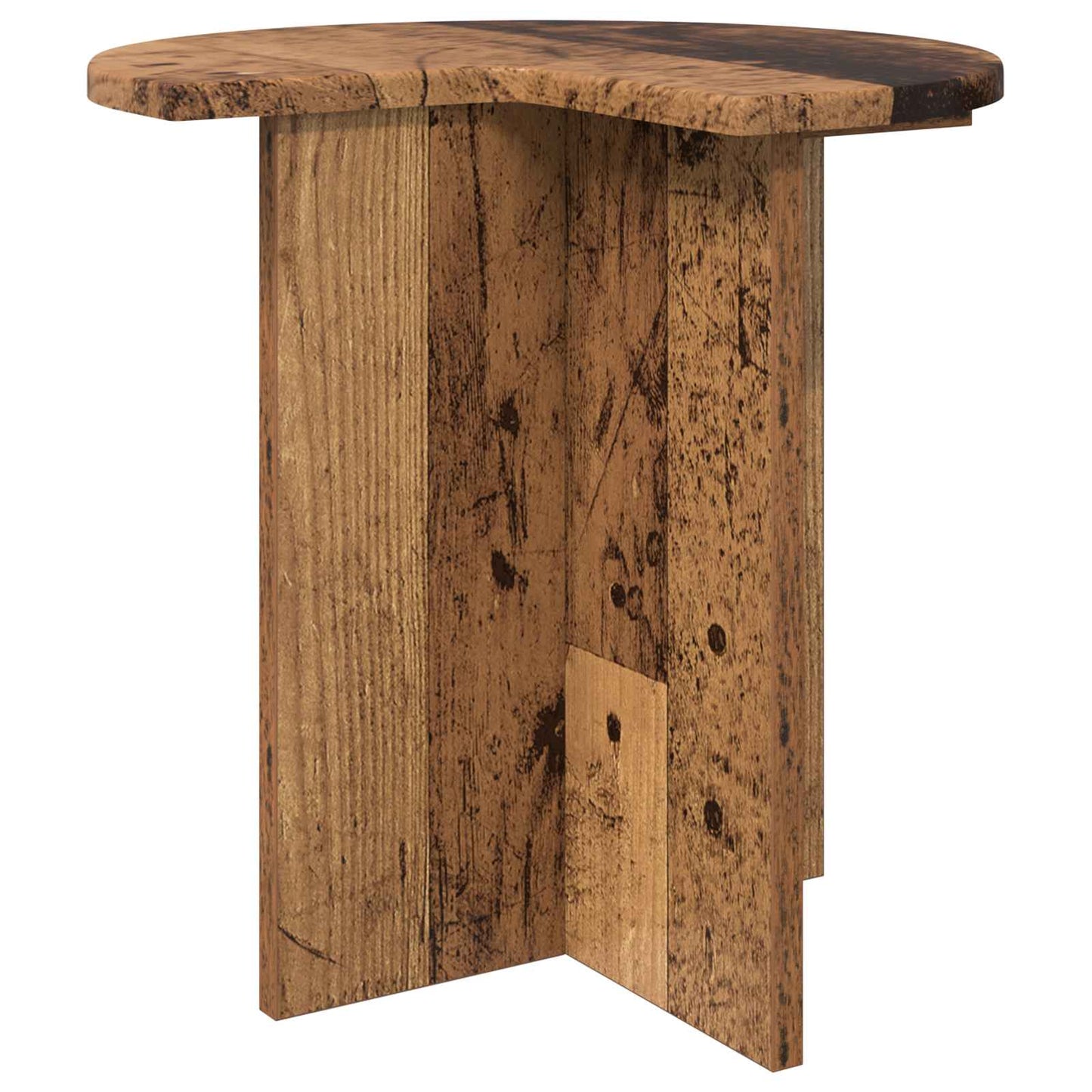 Sidetabell 2 pcs Gammelt tre Ø 39 x 38 cm Konstruert tre