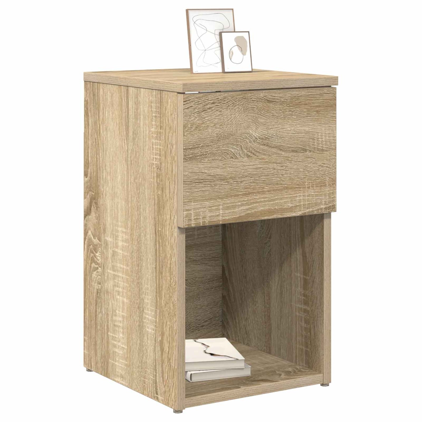 Sengeskap Sonoma eik 29 x 31,5 x 49 cm Konstruert tre