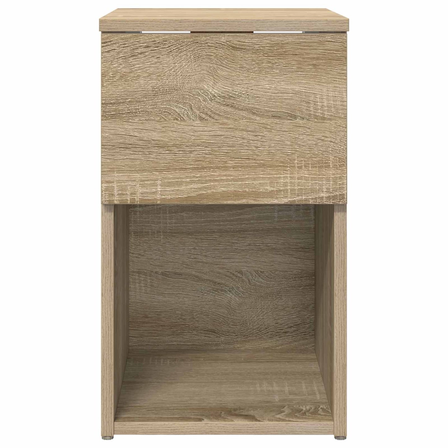Sengeskap 2 pcs Sonoma eik 29 x 31,5 x 49 cm Konstruert tre