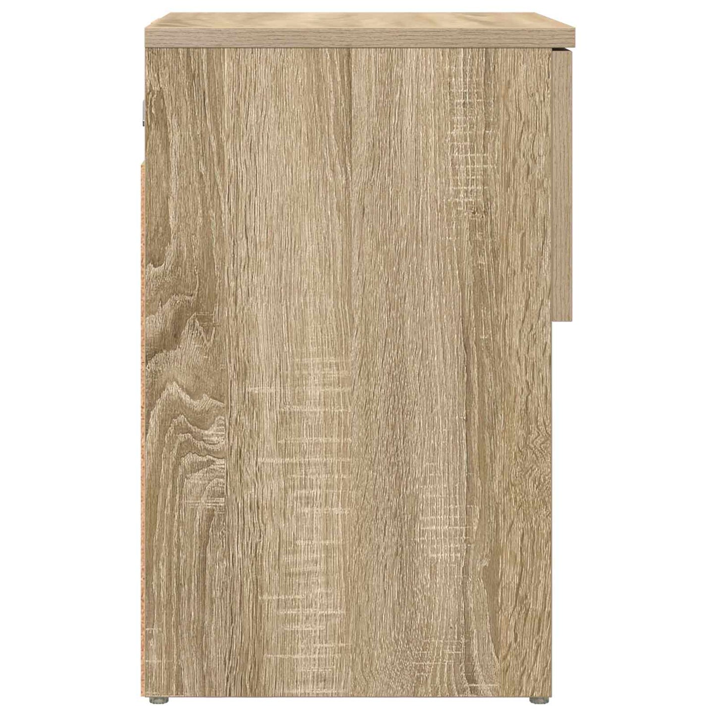 Sengeskap 2 pcs Sonoma eik 29 x 31,5 x 49 cm Konstruert tre