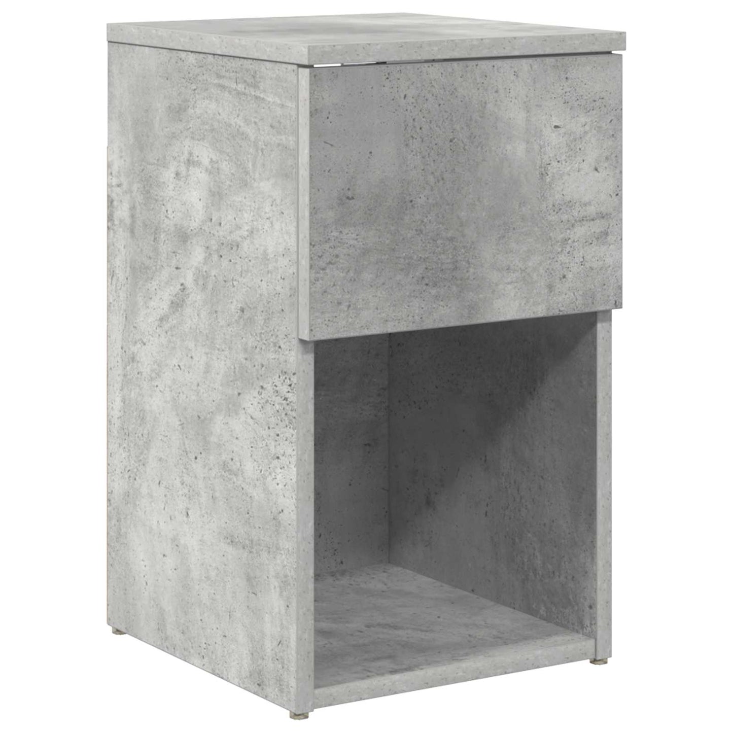 Sengeskap Betonggrå 29 x 31,5 x 49 cm Konstruert tre