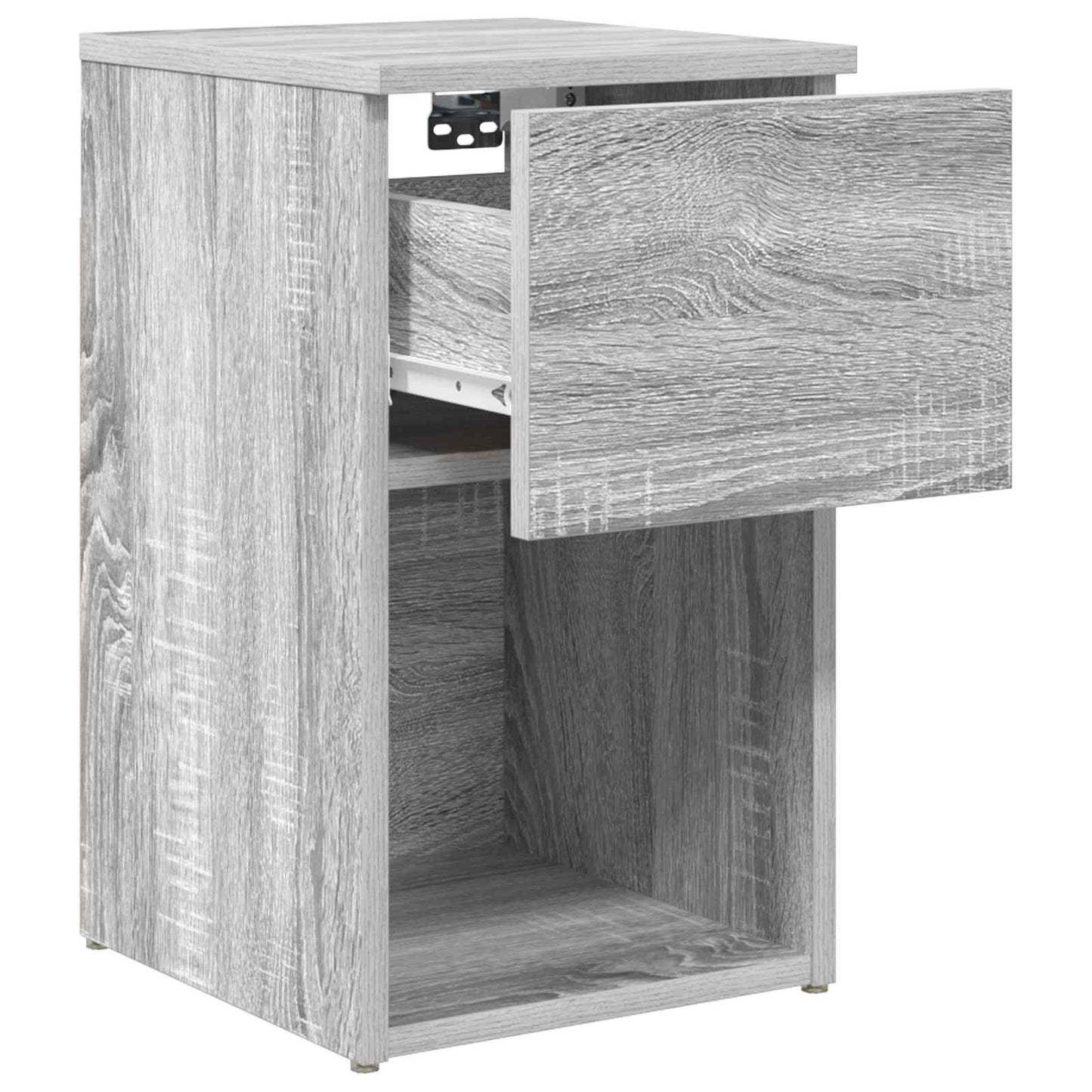 Sengeskap 2 pcs Grå sonoma 29 x 31,5 x 49 cm Konstruert tre