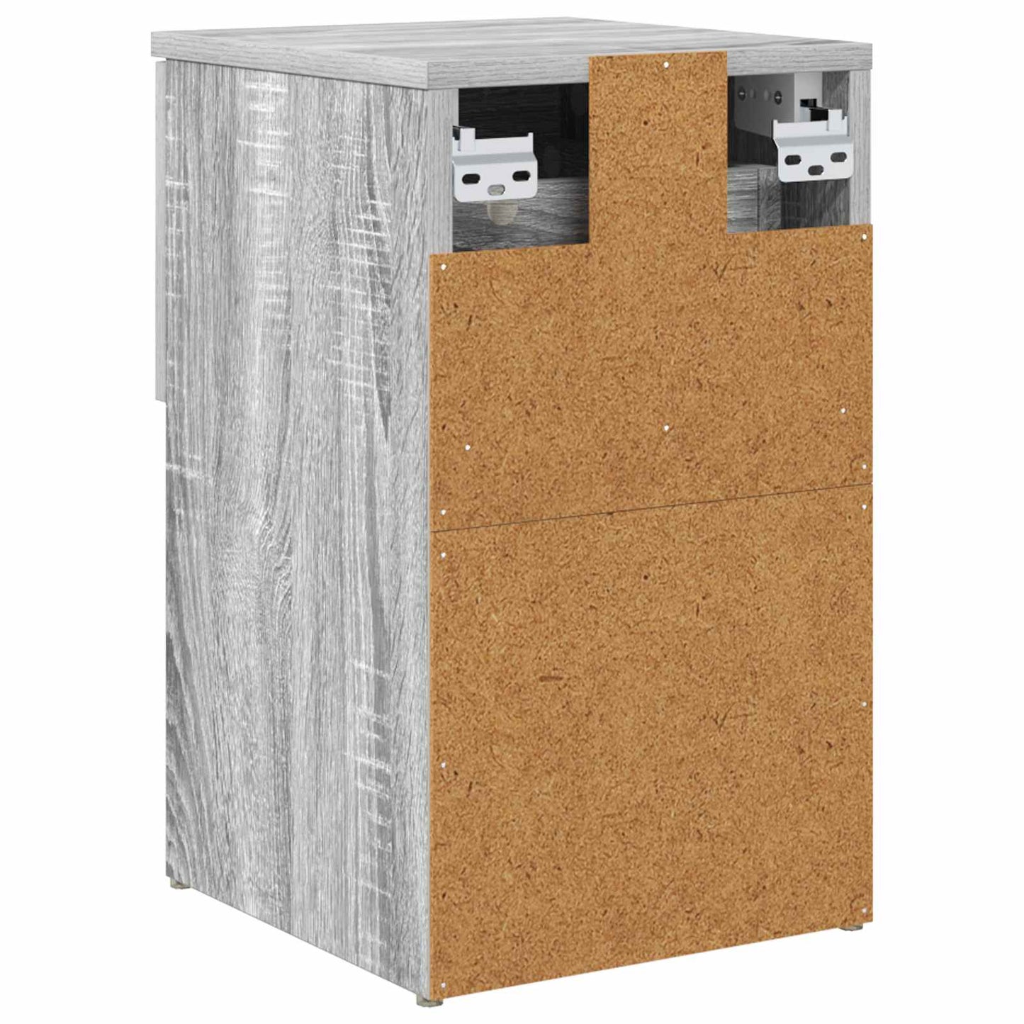 Sengeskap 2 pcs Grå sonoma 29 x 31,5 x 49 cm Konstruert tre