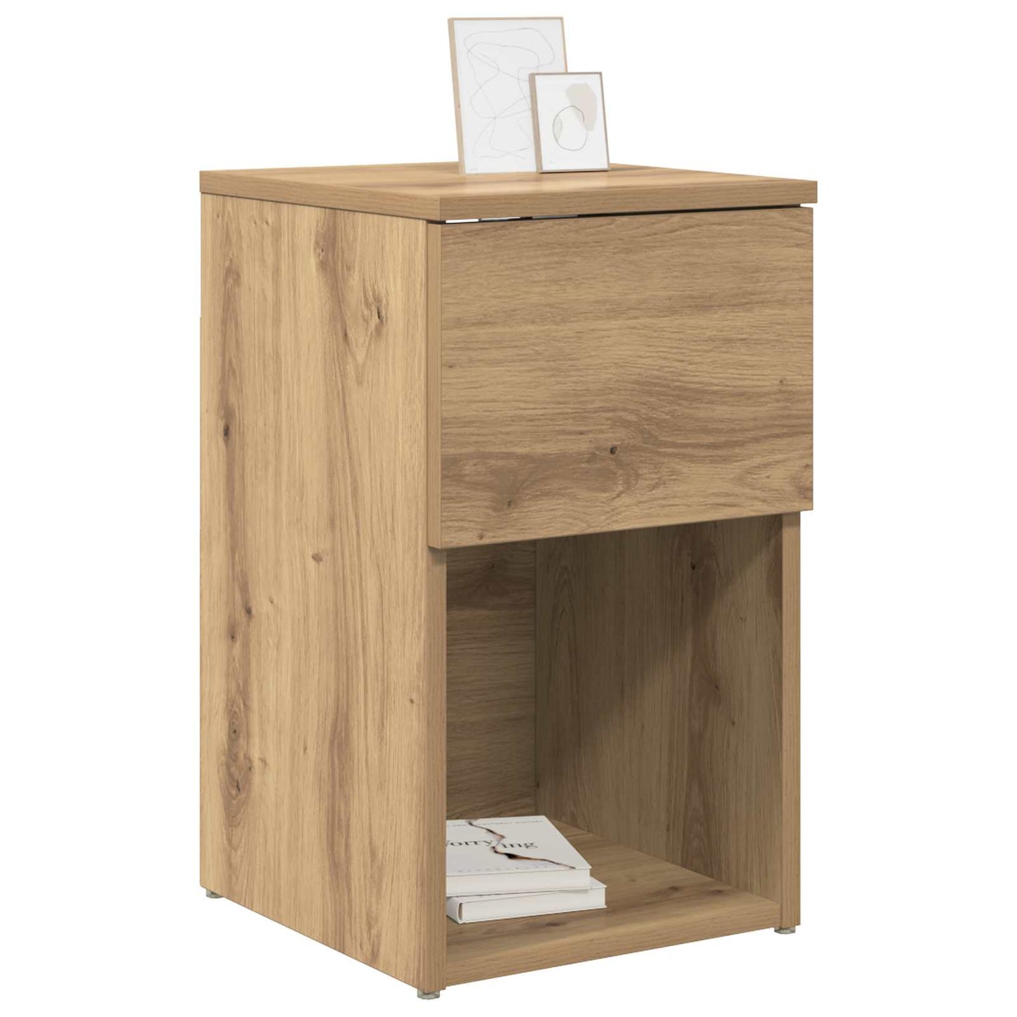 Sengeskap Artisan eik 29 x 31,5 x 49 cm Konstruert tre