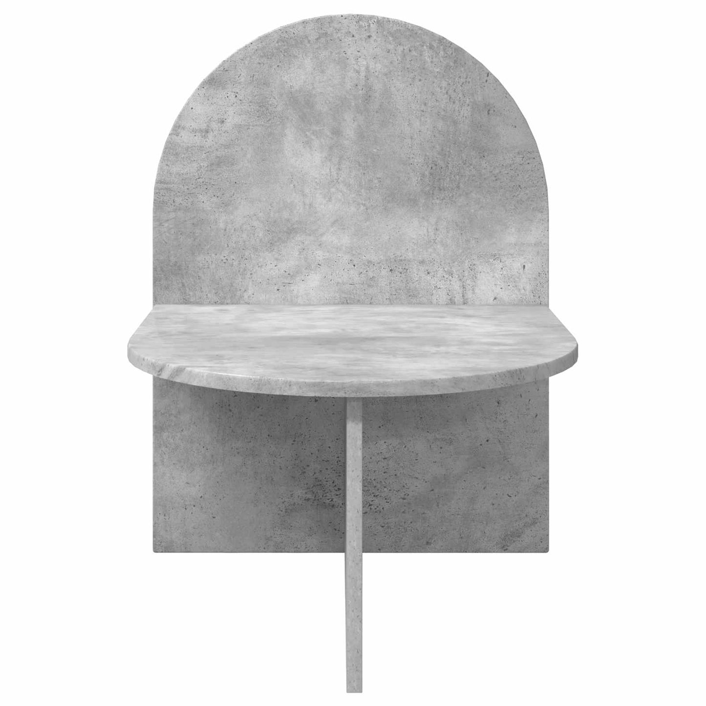 Nattbord 2 pcs Betonggrå 48 x 49 x 65 cm Konstruert tre