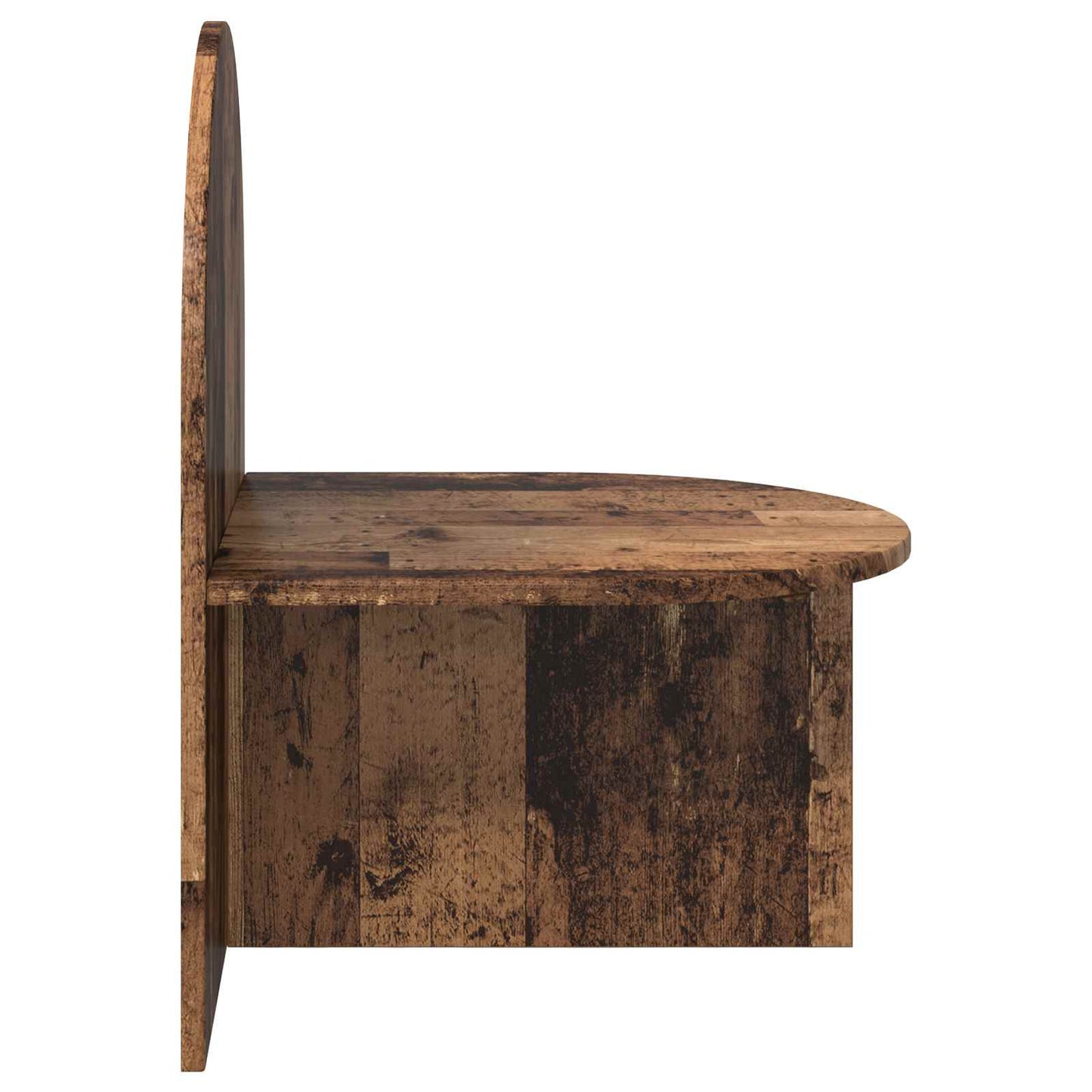 Nattbord 2 pcs Gammelt tre 48 x 49 x 65 cm Konstruert tre