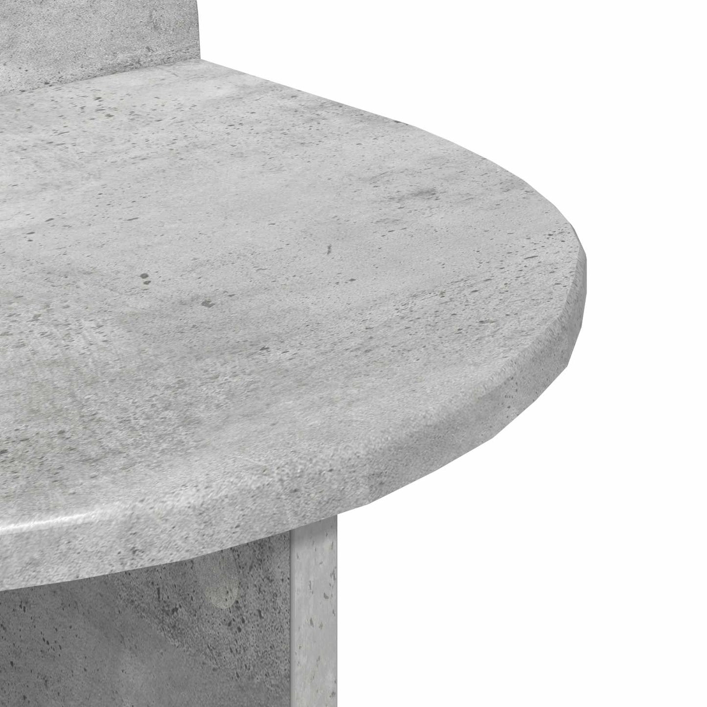 Nattbord 2 pcs Betonggrå 40 x 35,5 x 45,5 cm Konstruert tre