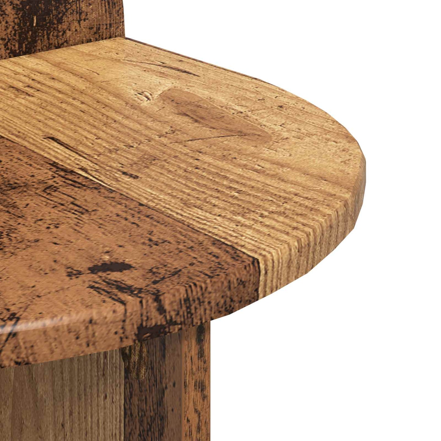 Nattbord Gammelt tre 40 x 35,5 x 45,5 cm Konstruert tre