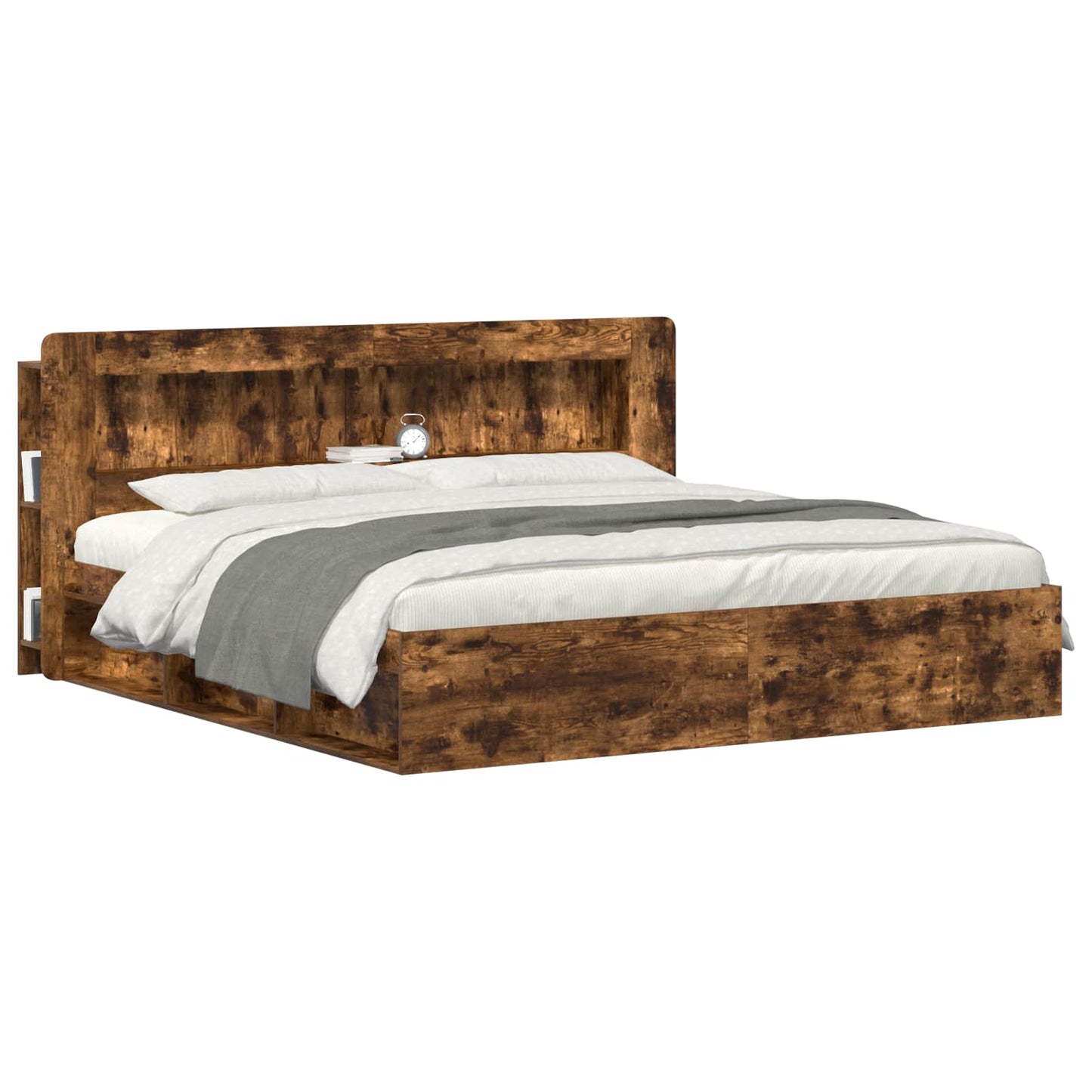 Hodegavlskap Røkt Eik 215 x 18,5 x 100 cm Konstruert tre