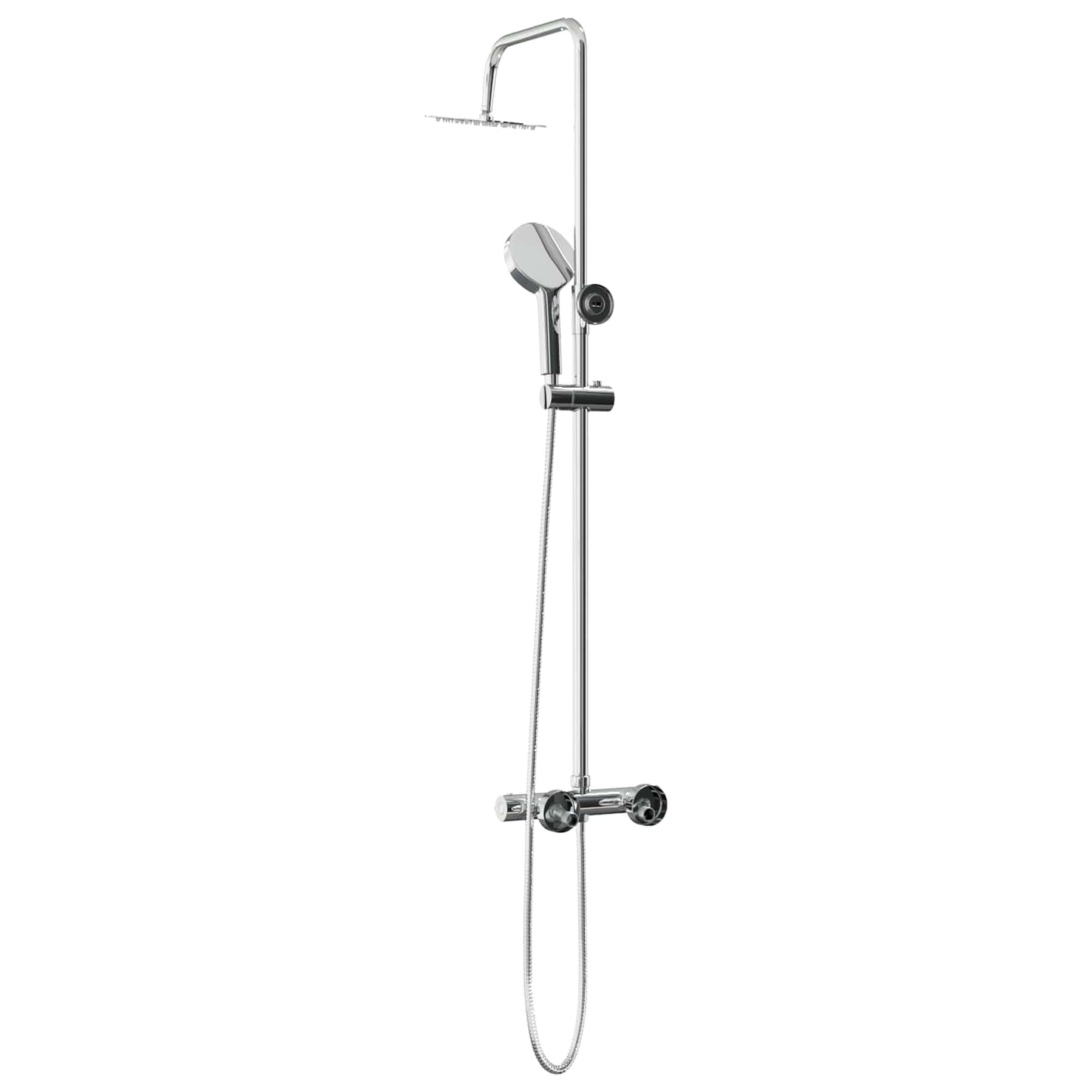 Termostatisk dusjsystem sett Krom SS201