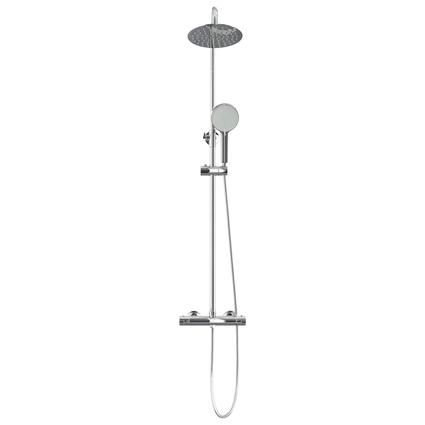 Termostatisk dusjsystem sett Krom SS201