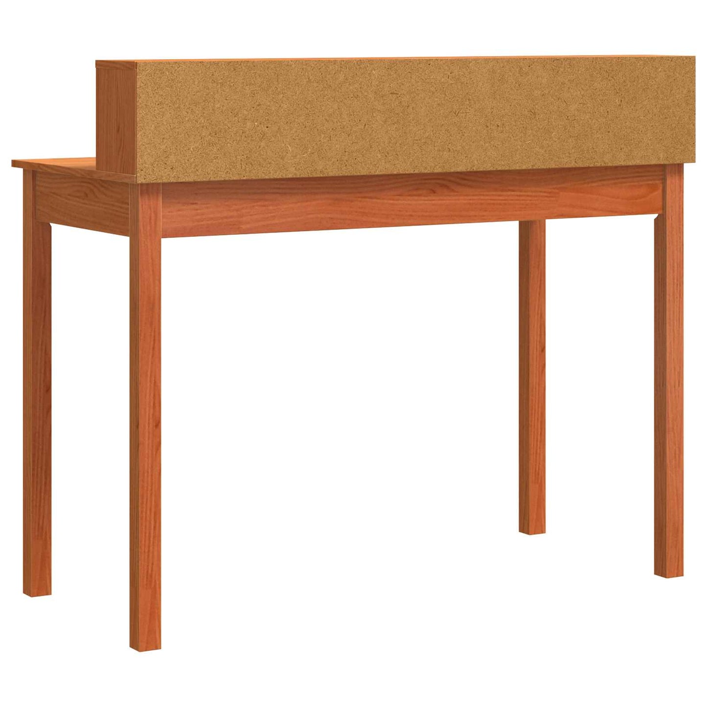 Skrivebord med skuff Vokset Brun 110 x 50 x 93 cm Massiv furu